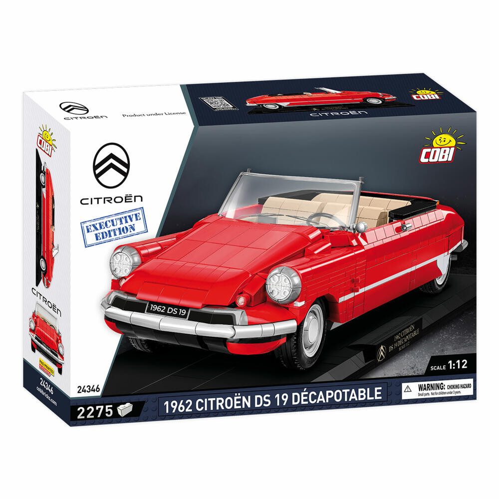 COBI 1962 Citroen DS. 19 Convertible Executive Edition Konstruktionsspielsteine