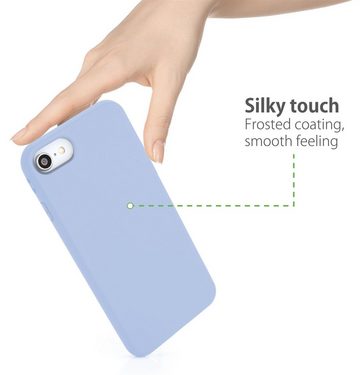 MyGadget Handyhülle Silikon Hülle für Apple iPhone 7 / 8, Schutzhülle robust TPU Case Silikonhülle Back Cover Slimcase Kratzfest