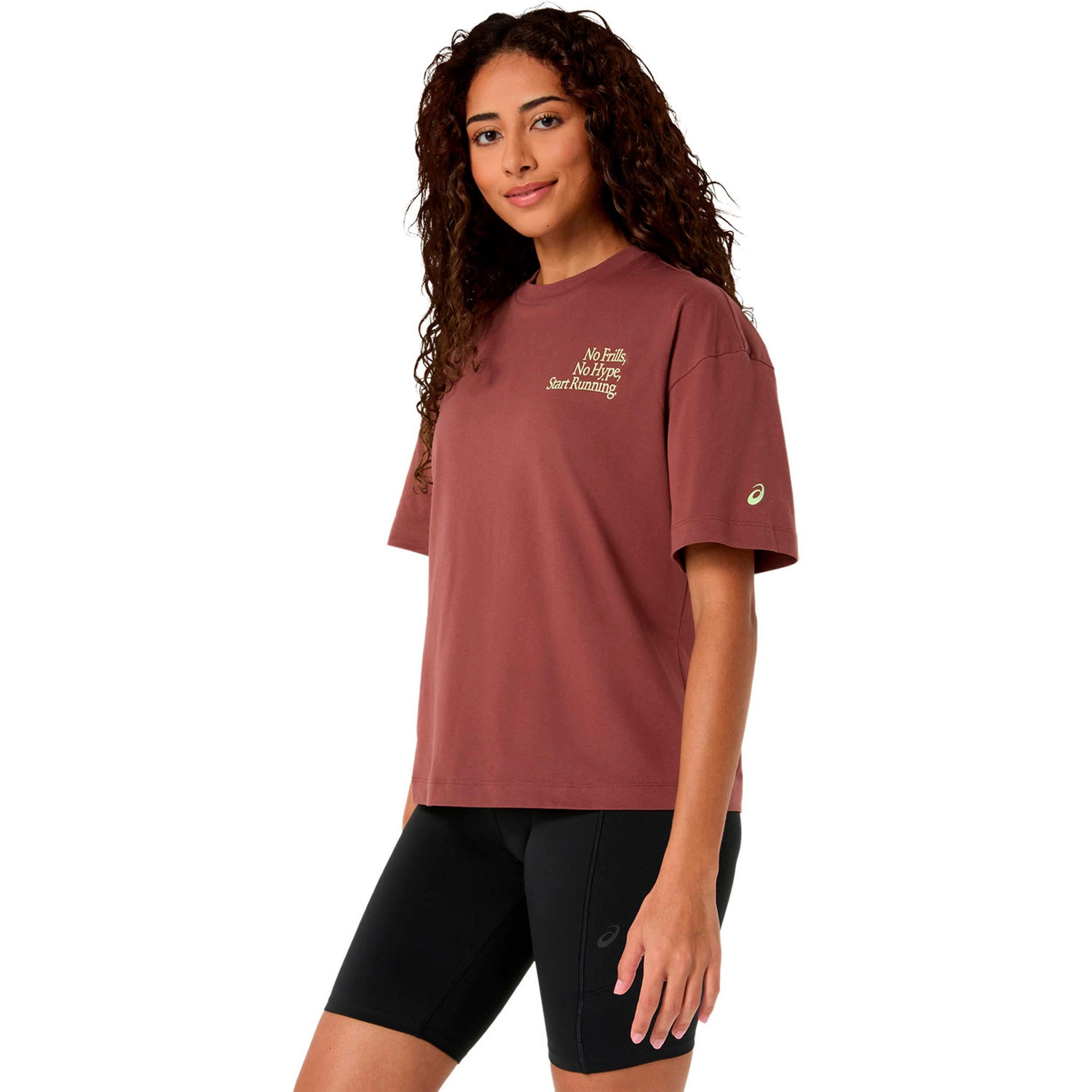 Asics Laufshirt Runner Message Graphic