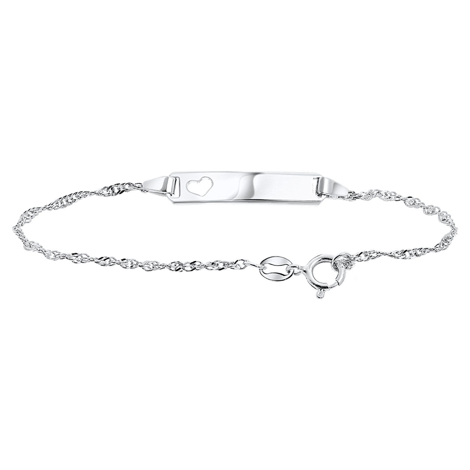 LUCARDI Armband mit Gravur Armband - 925 Silber - Silber - Kinder