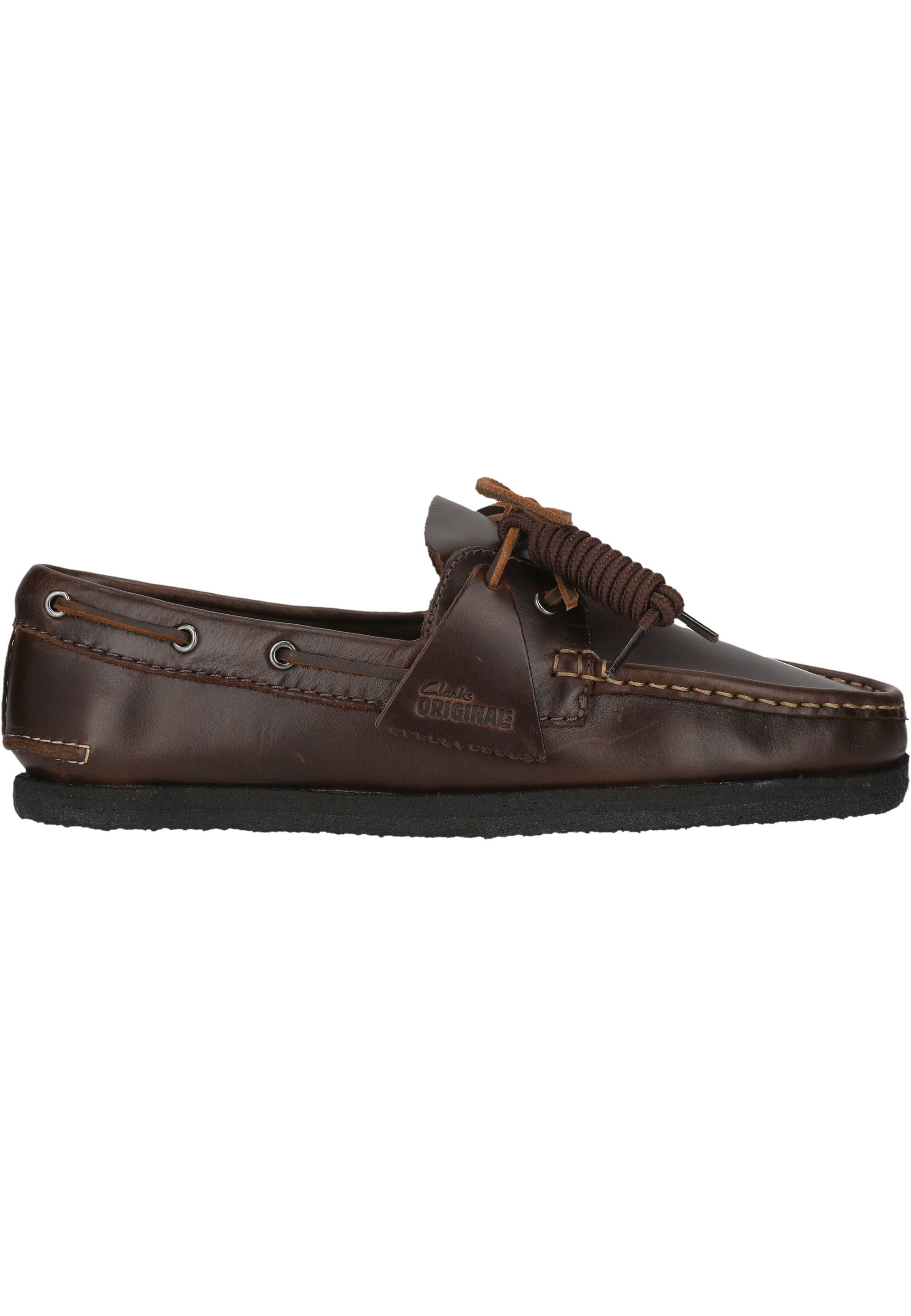 Clarks Godney Boat Slipper mit Kreppsohle