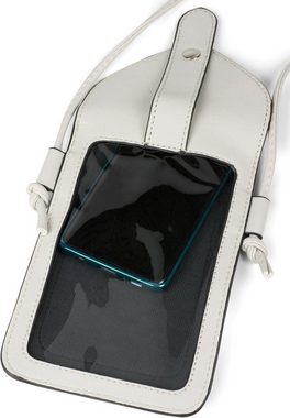 styleBREAKER Umhängetasche (1-tlg), Touchscreen Handytasche Einfarbig
