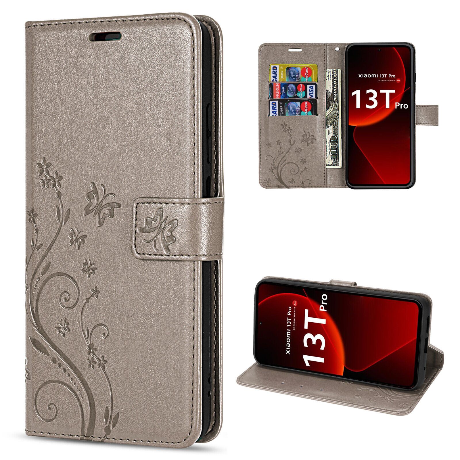 Handyhülle Handytasche für Xiaomi 13T / 13T Pro Klapphülle