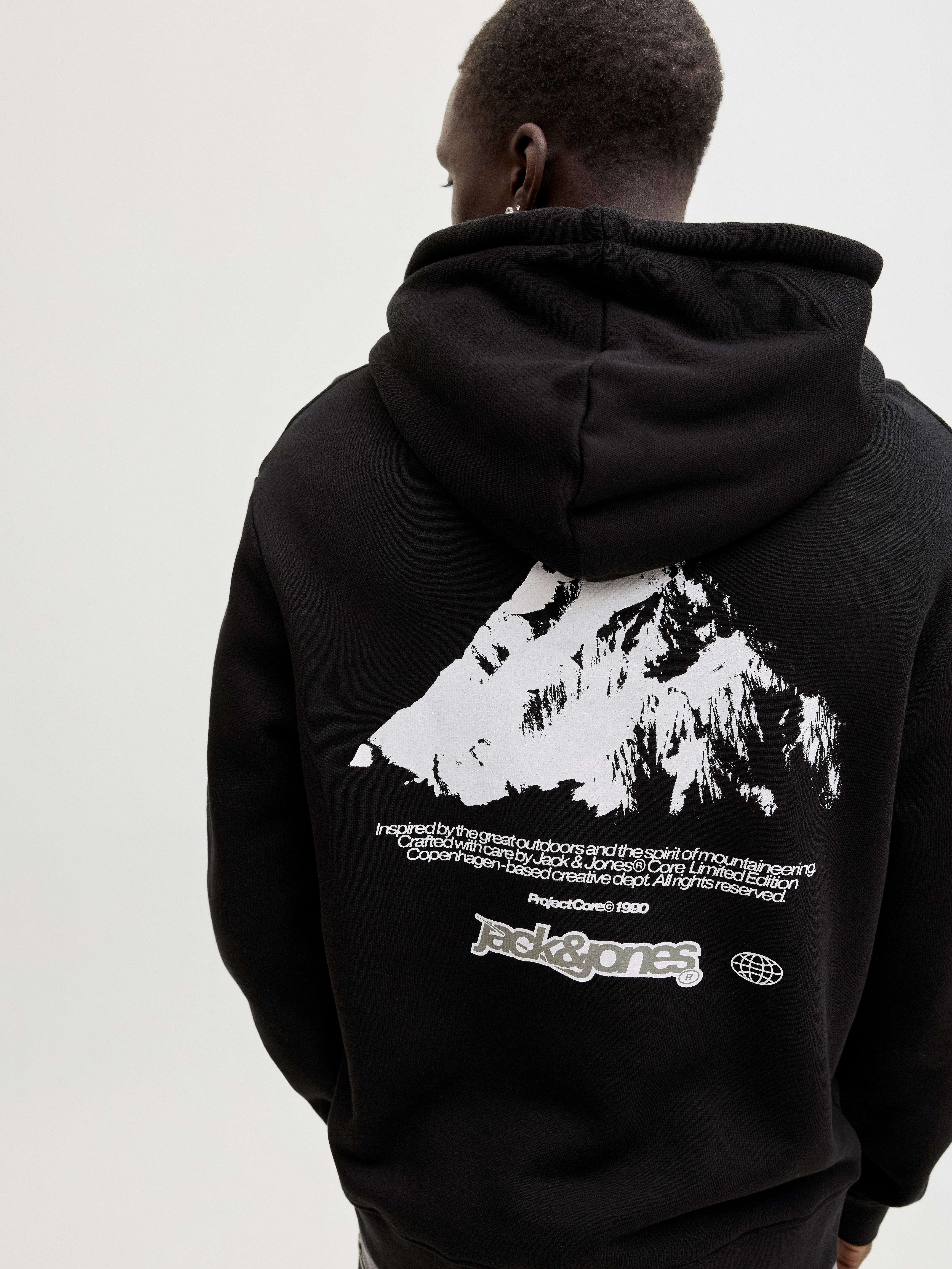 Jack & Jones Kapuzensweatshirt JCOFLARE BACK PHOTO PRINT SWEAT HOOD günstig online kaufen