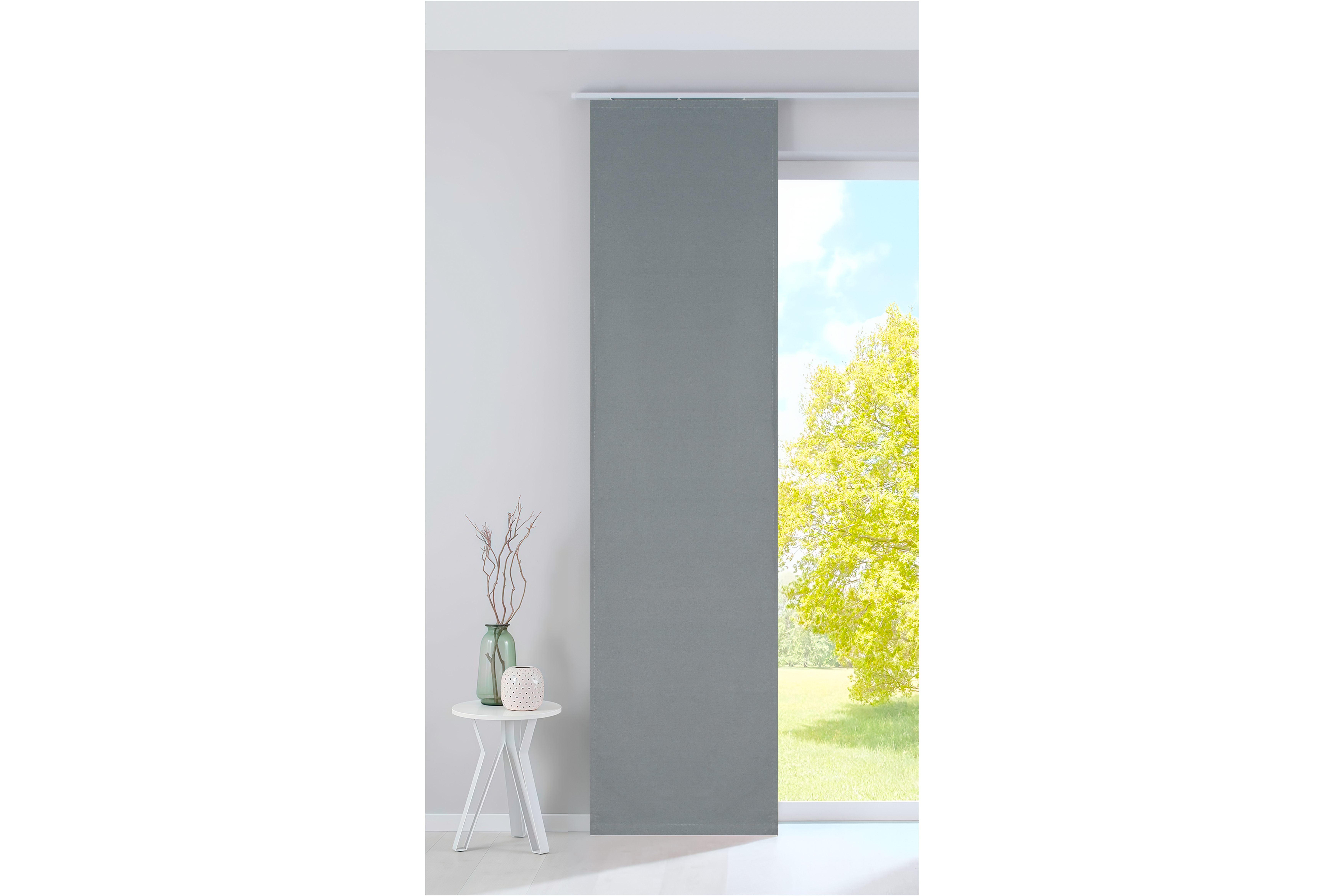 Stoffschmiede Schiebegardine / 60x245cm / Blackout günstig online kaufen