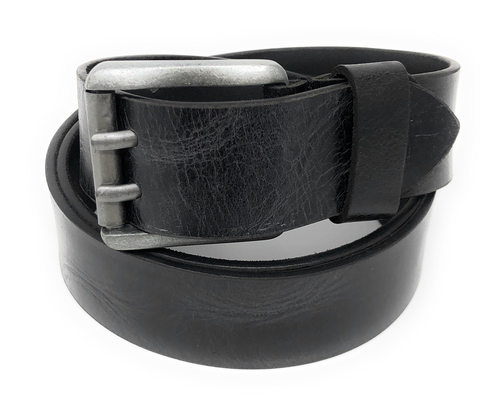 Qivee Ledergürtel ME-513 (1-St) Vollleder günstig online kaufen