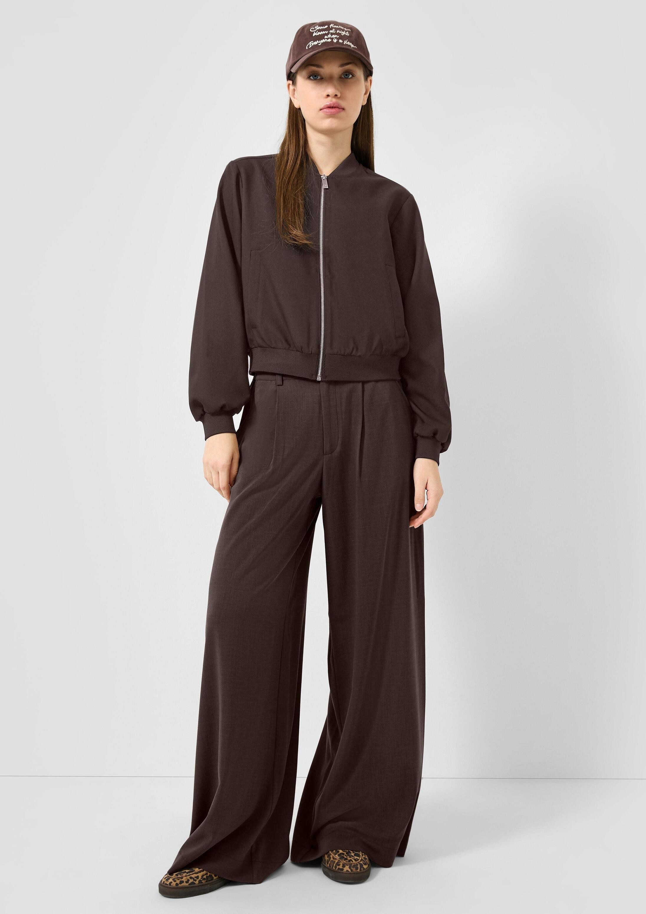 QS Chinos Hose Bundfaltenhose, QS x Vanessa Mai