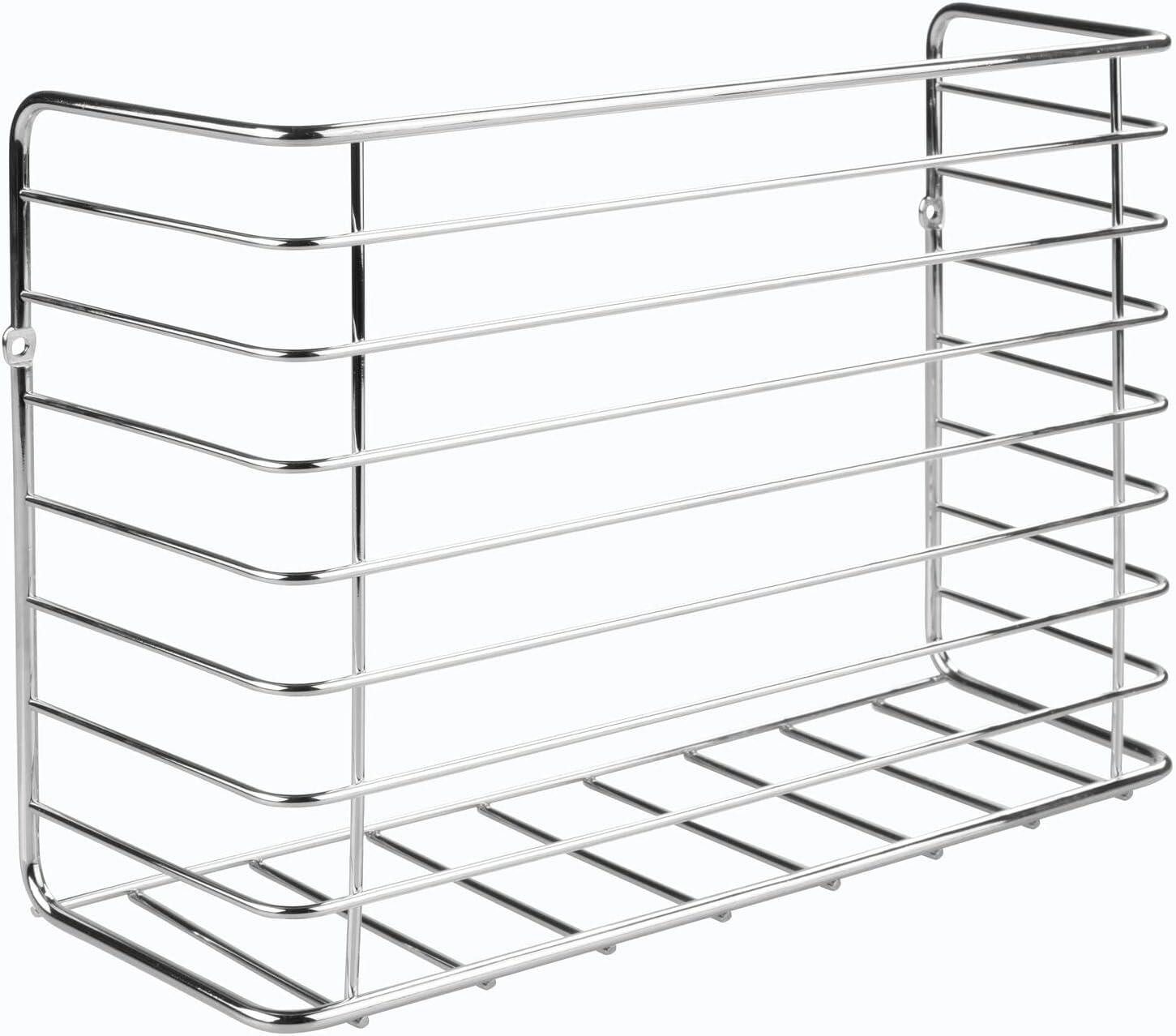 mDesign Aufbewahrungssystem mDesign Hängekorb Gitterbox Schrankkorb Aufbewahrung Organizer Metal