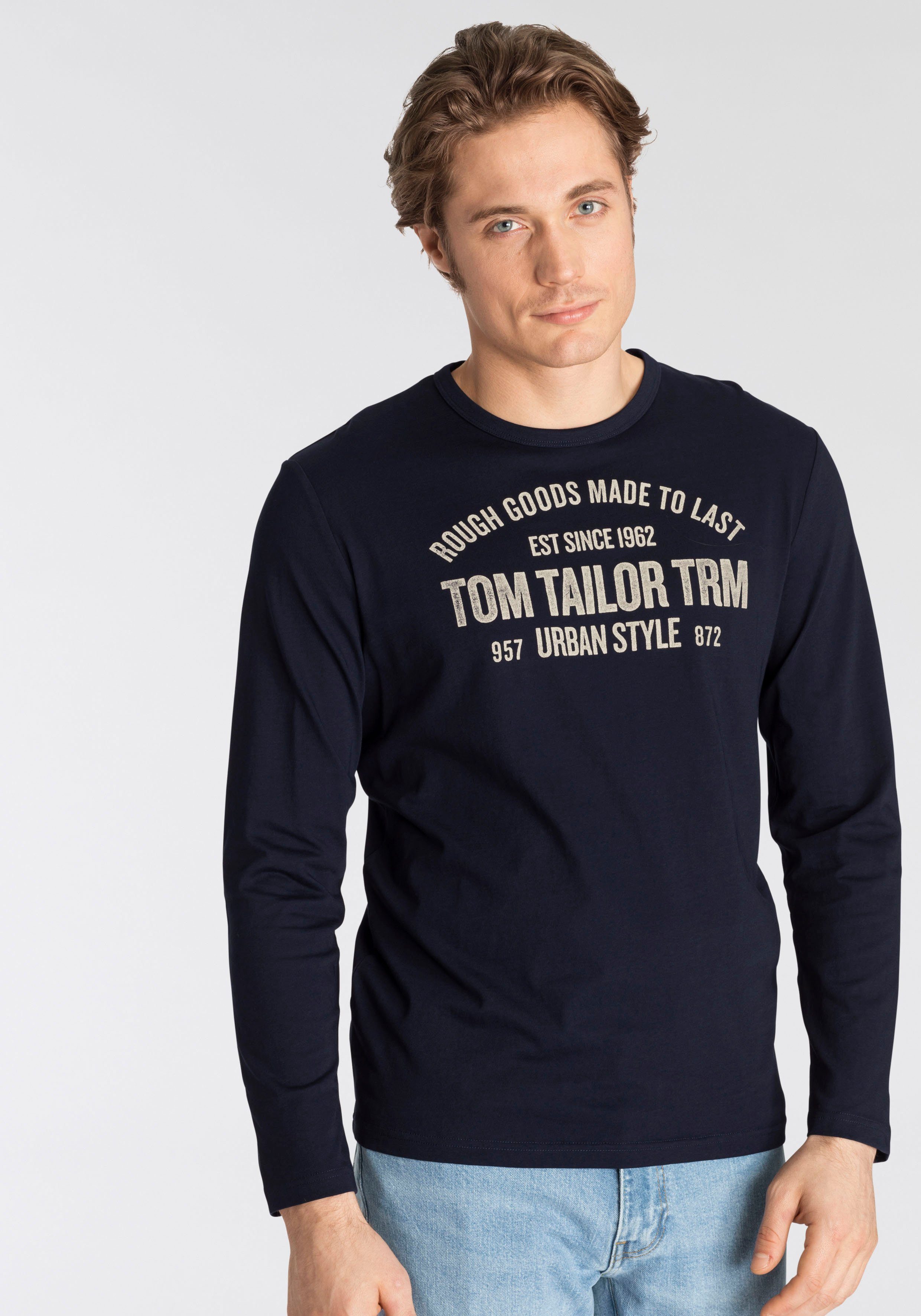 TOM TAILOR Langarmshirt online kaufen | OTTO