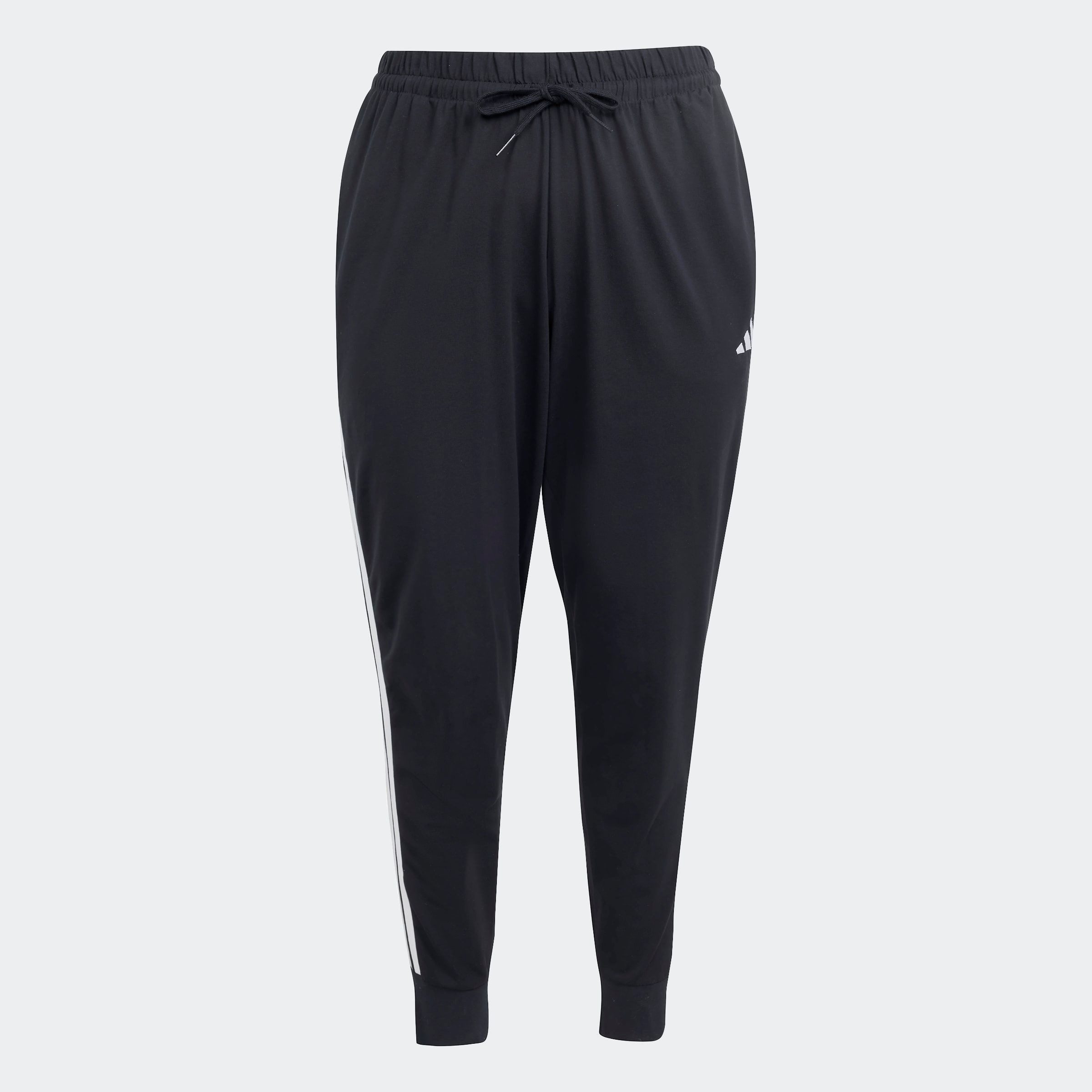 Jogginghose ESSENTIALS 3-STREIFEN JOGGER-HOSE (GROSSE GRÖSSEN)