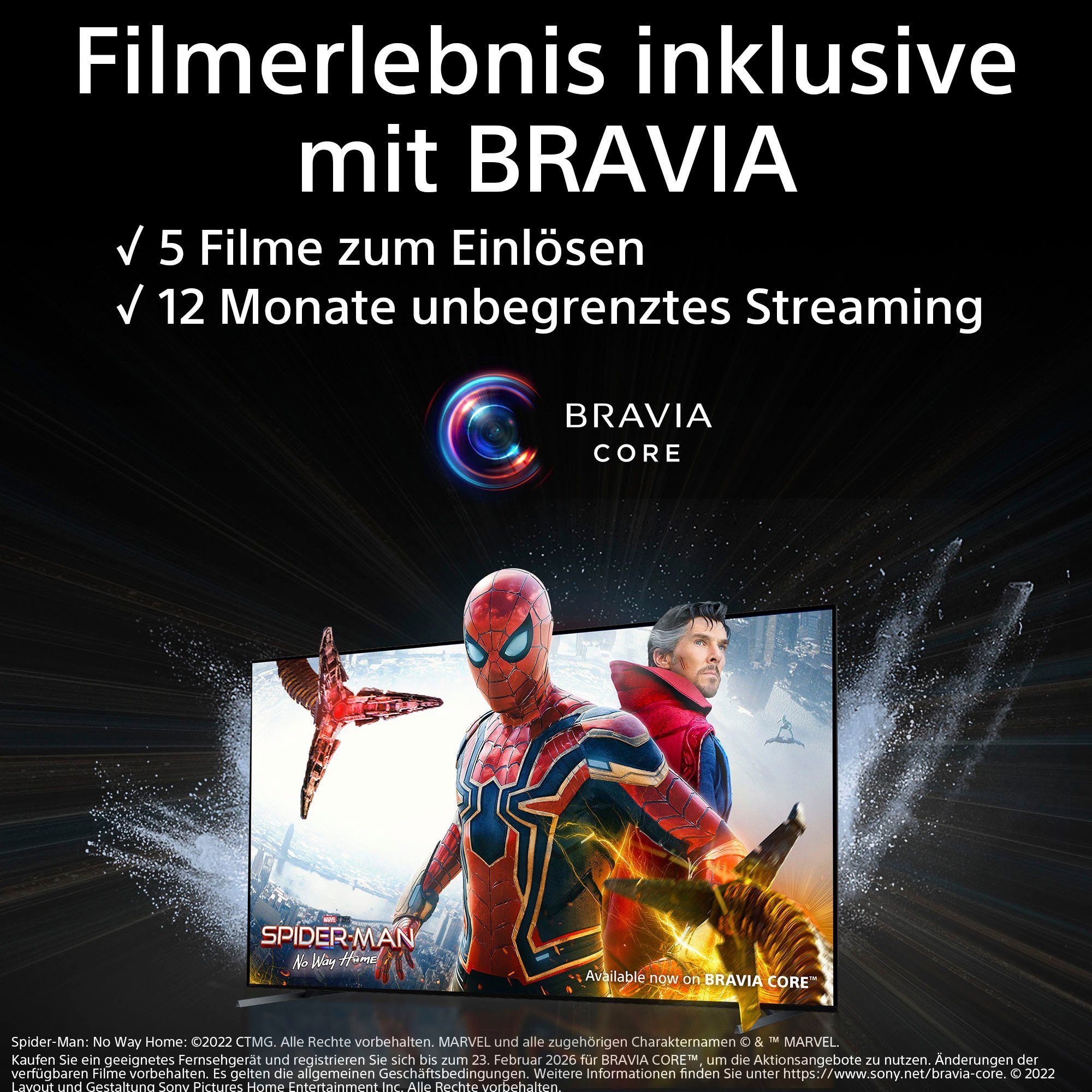 Sony KD-55X80L LED-Fernseher (139 HDR, HDMI Gaming-Menü) Ultra Pro, Zoll, 4K HD, cm/55 Smart-TV, 2.1, X1-Prozessor, BRAVIA Triluminos CORE, Google TV