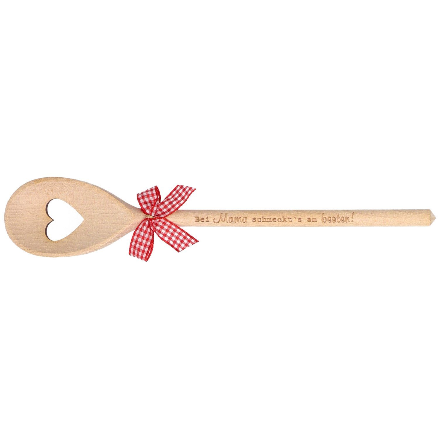 Spruchreif® Nudellöffel Kochlöffel Holz mit Gravur · Küchenhelfer · Geschenke für Mama/ Oma