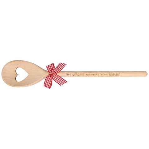 Spruchreif® Nudellöffel Kochlöffel Holz · Kochlöffel mit Gravur · Holzkochlöffel · Holzlöffel · Küchenhelfer · Küchendeko · Geschenke für Oma · Geschenke für Mama