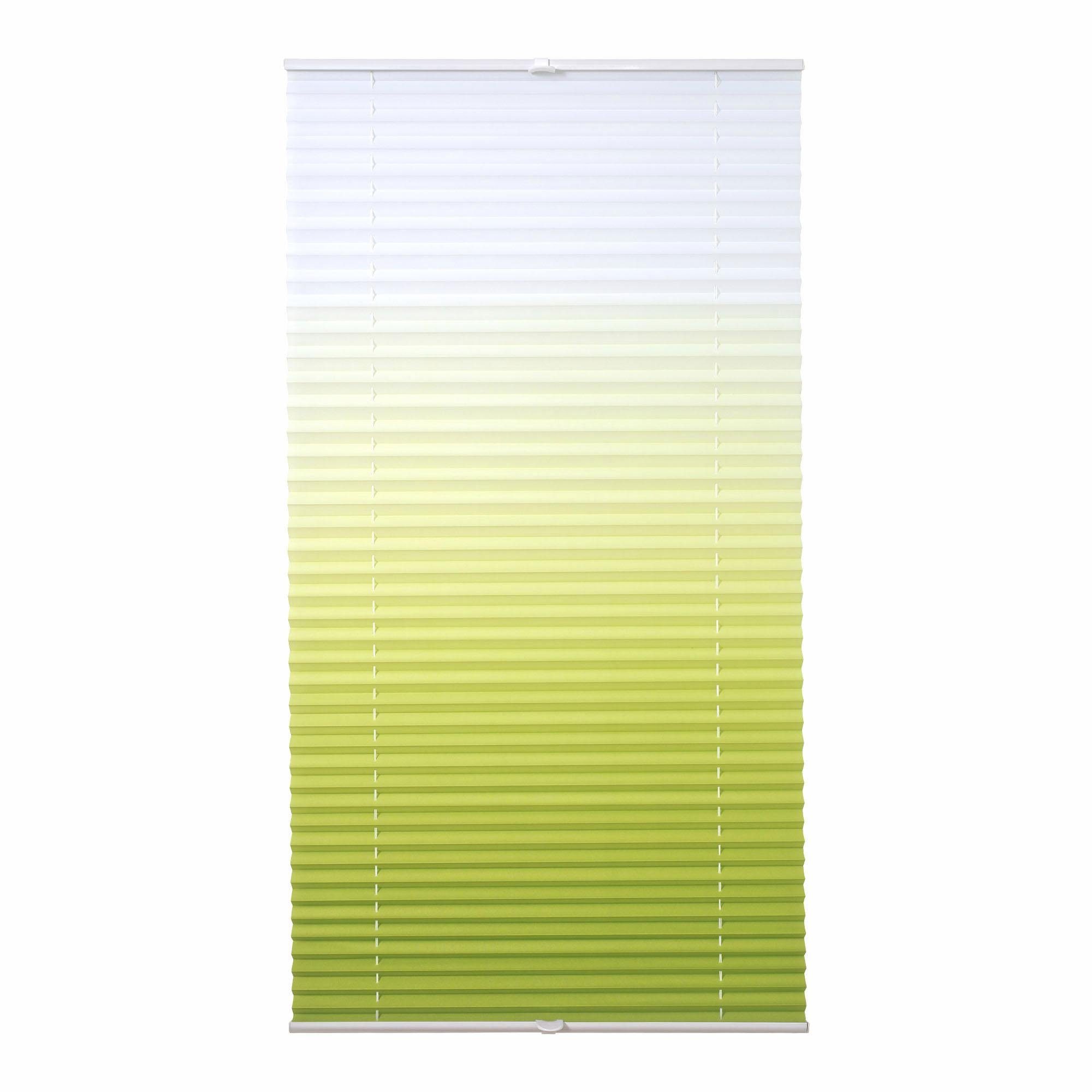 Liedeco Plissee Farbverlauf, Lichtschutz, ohne Bohren, günstig online kaufen