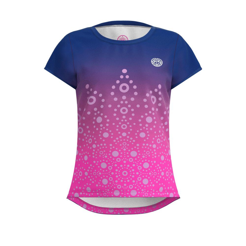 BIDI BADU Tennisshirt Colortwist Tennis Shirt für Mädchen in Pink