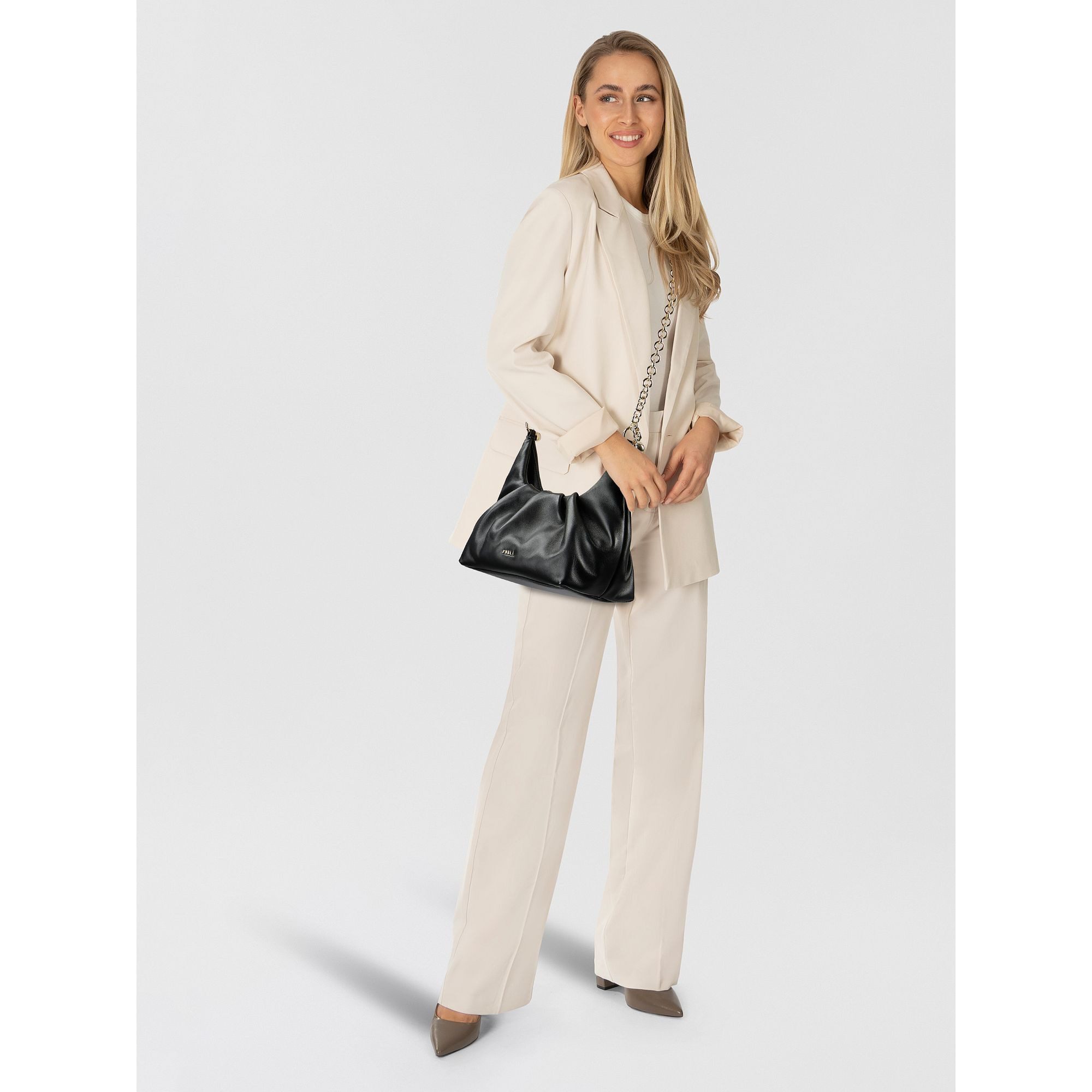 Furla Schultertasche Delia, Leder