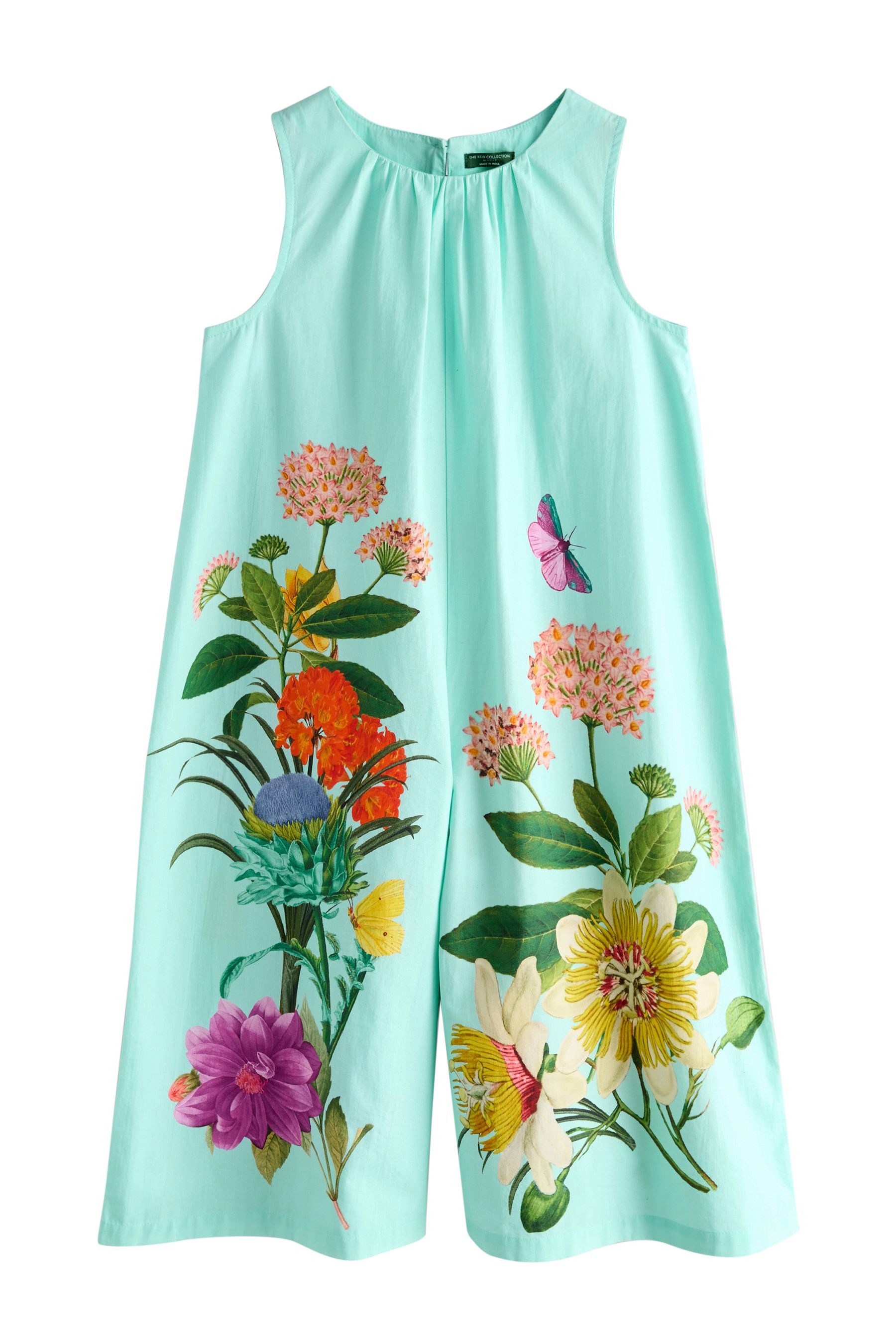 Next Jumpsuit Kew Collection Jumpsuit mit weitem Bein (1-tlg)