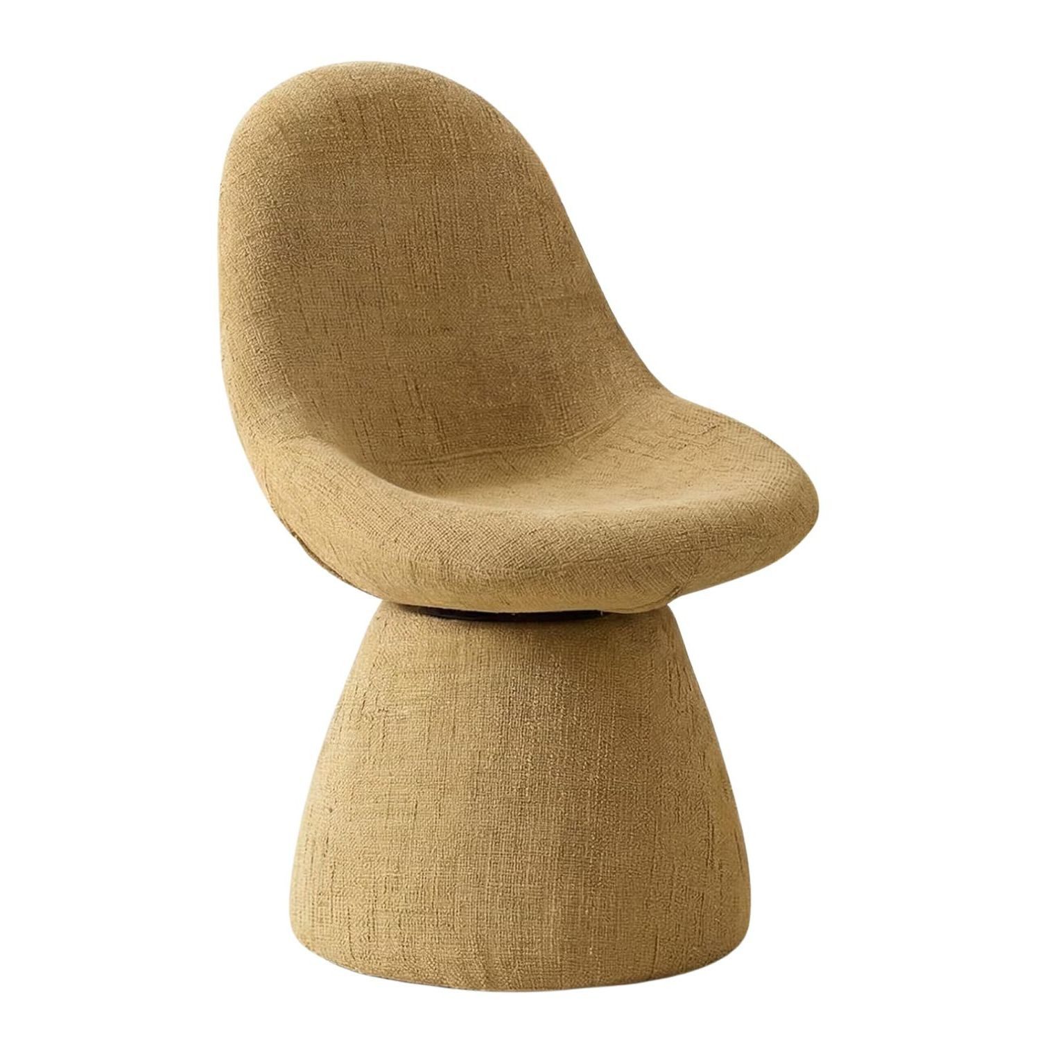 WAHSON OFFICE CHAIRS Esszimmerstuhl Drehbarer Chenille-Polsterstuhl, retro,ohne Armlehnen–für Esszimmer... (1 St)