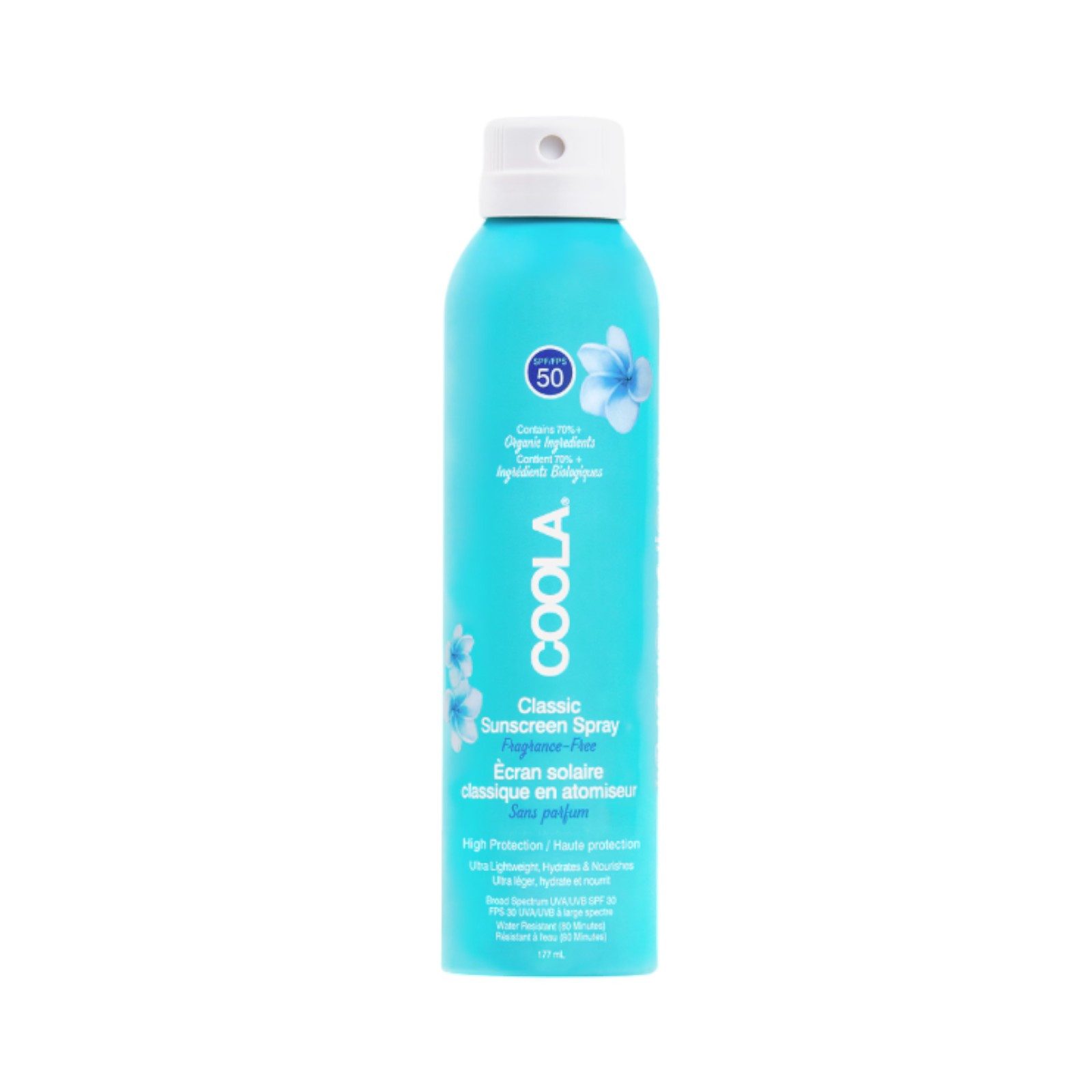 COOLA Sonnenschutzspray COOLA Classic Body Unscented - SPF 50 177ml