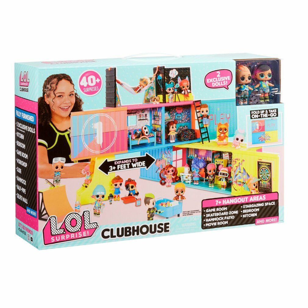 Ikonka Puppenhaus LOL Surprise Clubhouse Playset