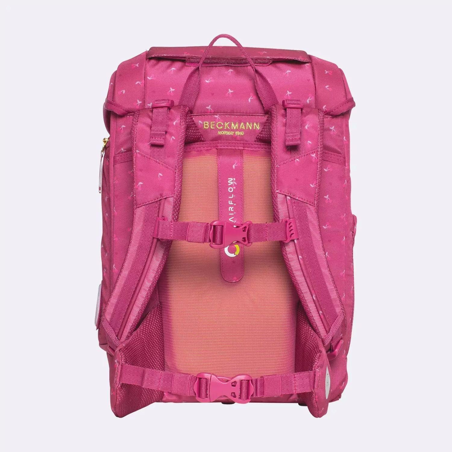 Beckmann Schulranzen Beckmann Plus Air Cherry 6-tlg. Schulranzen