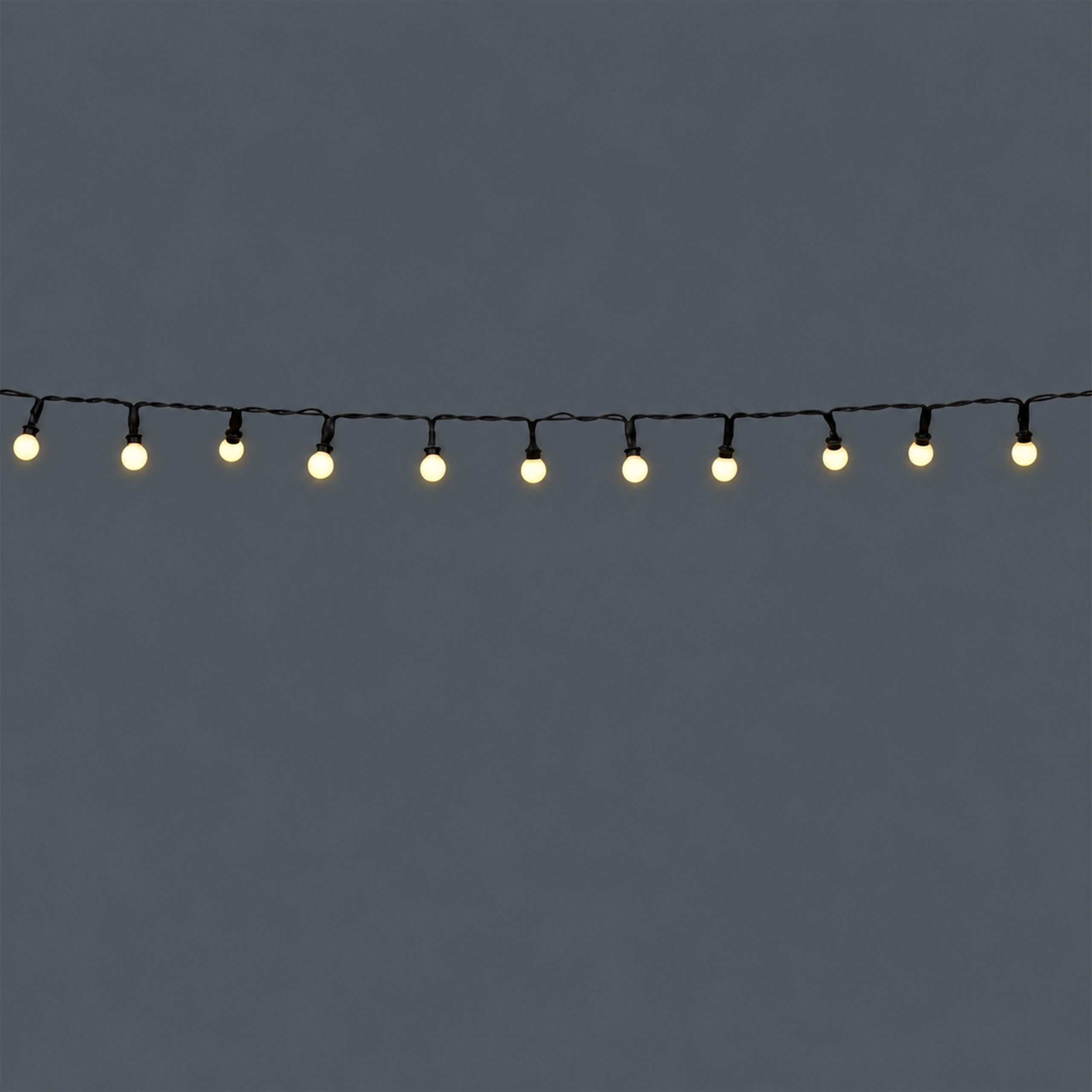 OTTO home LED-Lichterkette Outdoor/Indoor, Kugel Avvina, bunt, 3/6/12/18 u. 24 m Länge, 11 Modi, warmweiß pastellfarbig, Timer, Lichteffekte, Garten, Terrasse,  – Bild 5 von 5