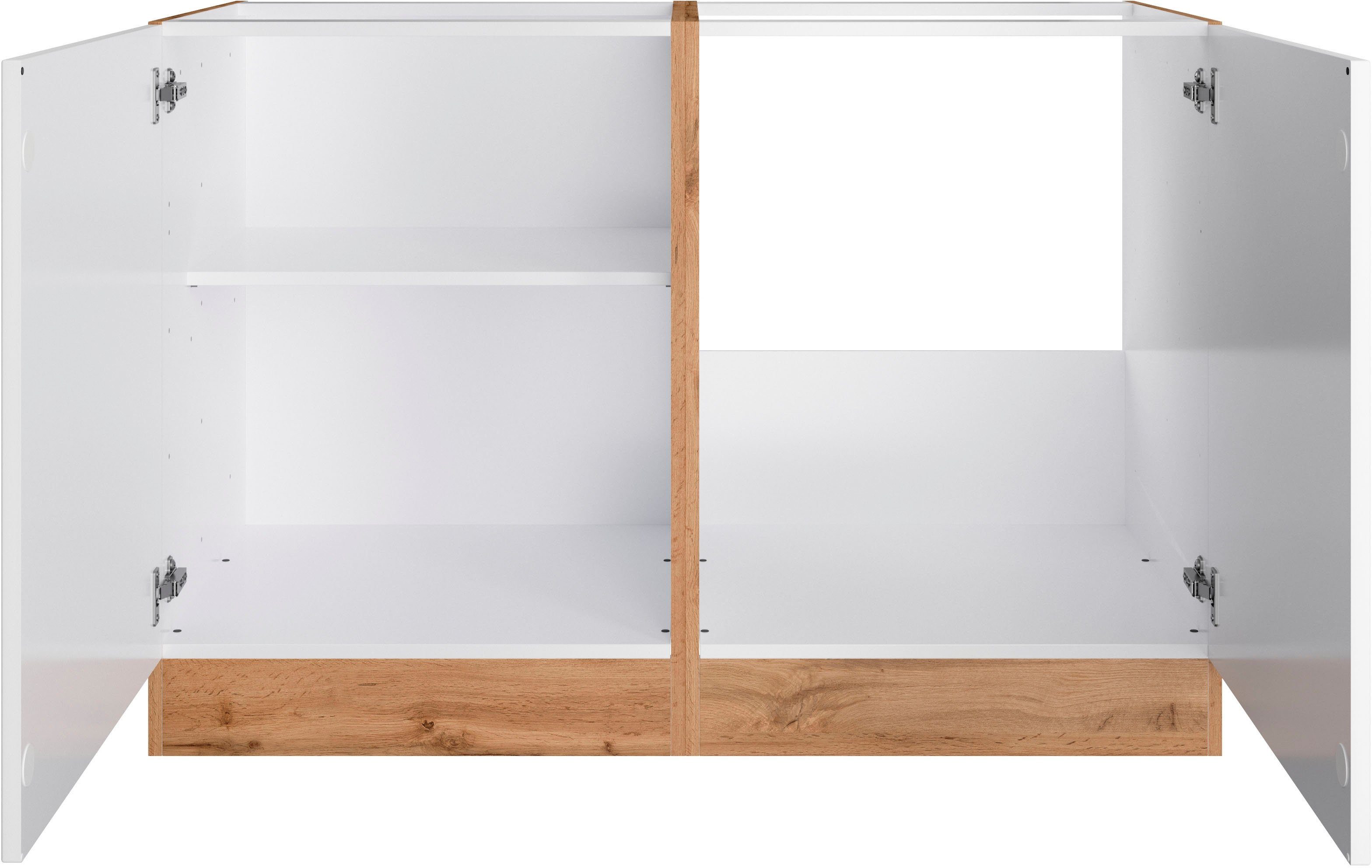 KOCHSTATION Spülenschrank KS-Lana Breite 120 cm