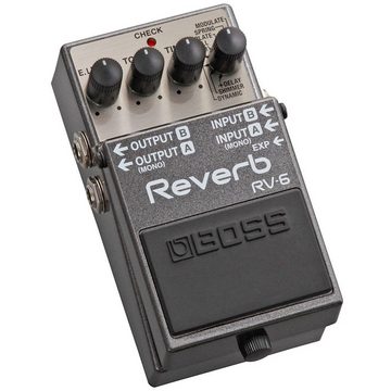 Boss by Roland E-Gitarre Boss RV-6 Reverb Pedal Studio-Hall