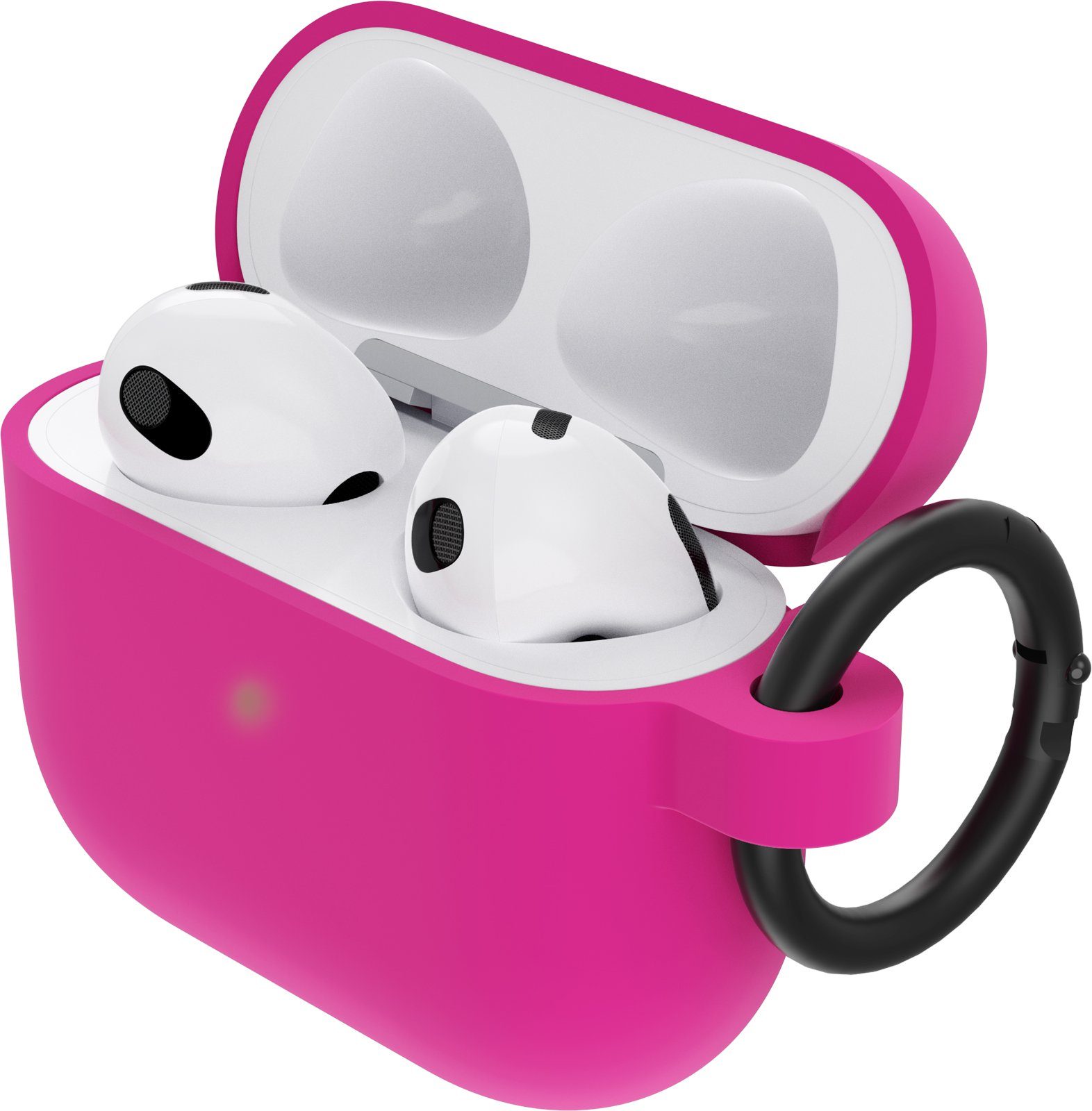 Otterbox Kopfhörer-Schutzhülle »Headphone Case«, [Apple AirPods 3 (2021)  Hülle, Soft-Touch Schutzhülle inkl. Karabinerhaken, Status LED sichtbar,  Wireless-Charging kompatibles AirPods Case] - pink