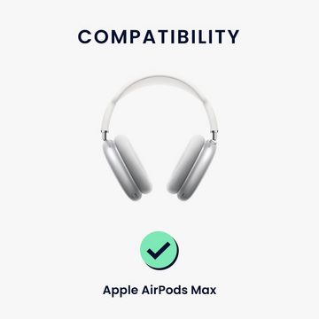 kwmobile Kopfhörer-Schutzhülle Hülle für Apple AirPods Max -Kopfhörer Cover, Silikon Schutzhülle Schutzcover in Hellblau