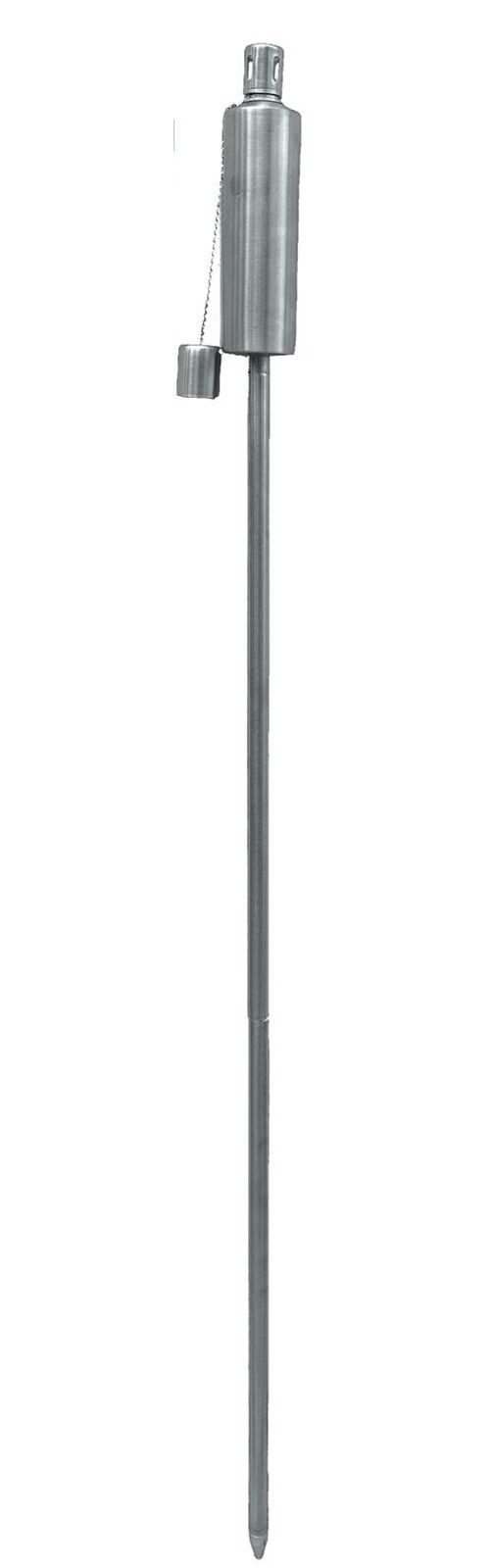 BURI LED Dekolicht Edelstahl Gartenfackel Gartenleuchte Windlicht Öllampe Gartendekoratio