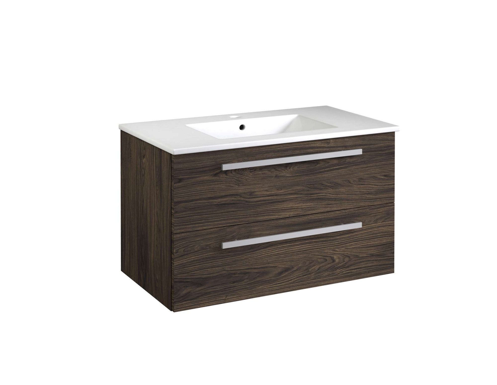 welltime Waschtisch Serena, Waschbeckenunterschrank inkl. Waschbecken, Badmöbel, Breite 81,5 cm, Soft-Close-Funktion, FSC®