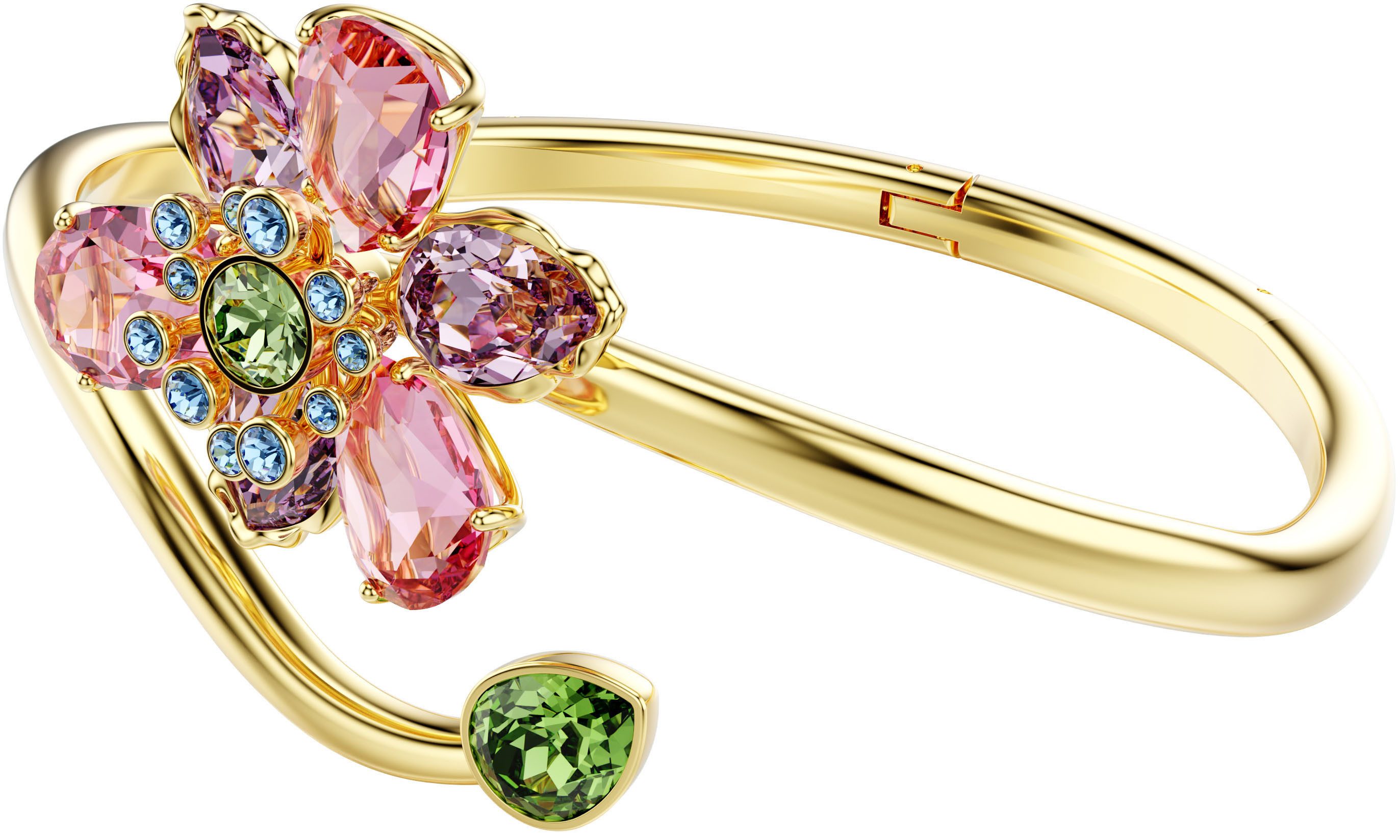 Swarovski Armreif Schmuck Geschenk Idyllia Armreif Blume, mit Swarovski® Kr günstig online kaufen