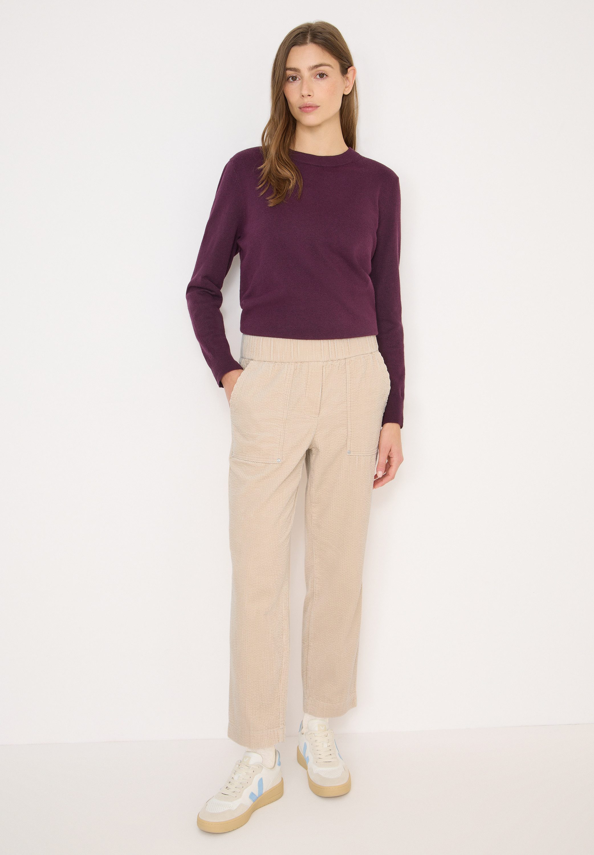 CECIL Cordhose Middle Waist