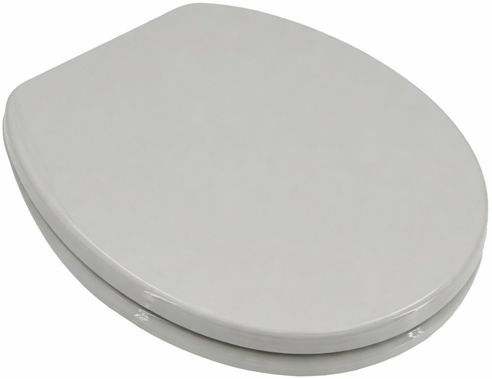 welltime WC-Sitz Classic Colours, Kratzfester Klo-Sitz mit einem Holzkern und Absenkautomatik