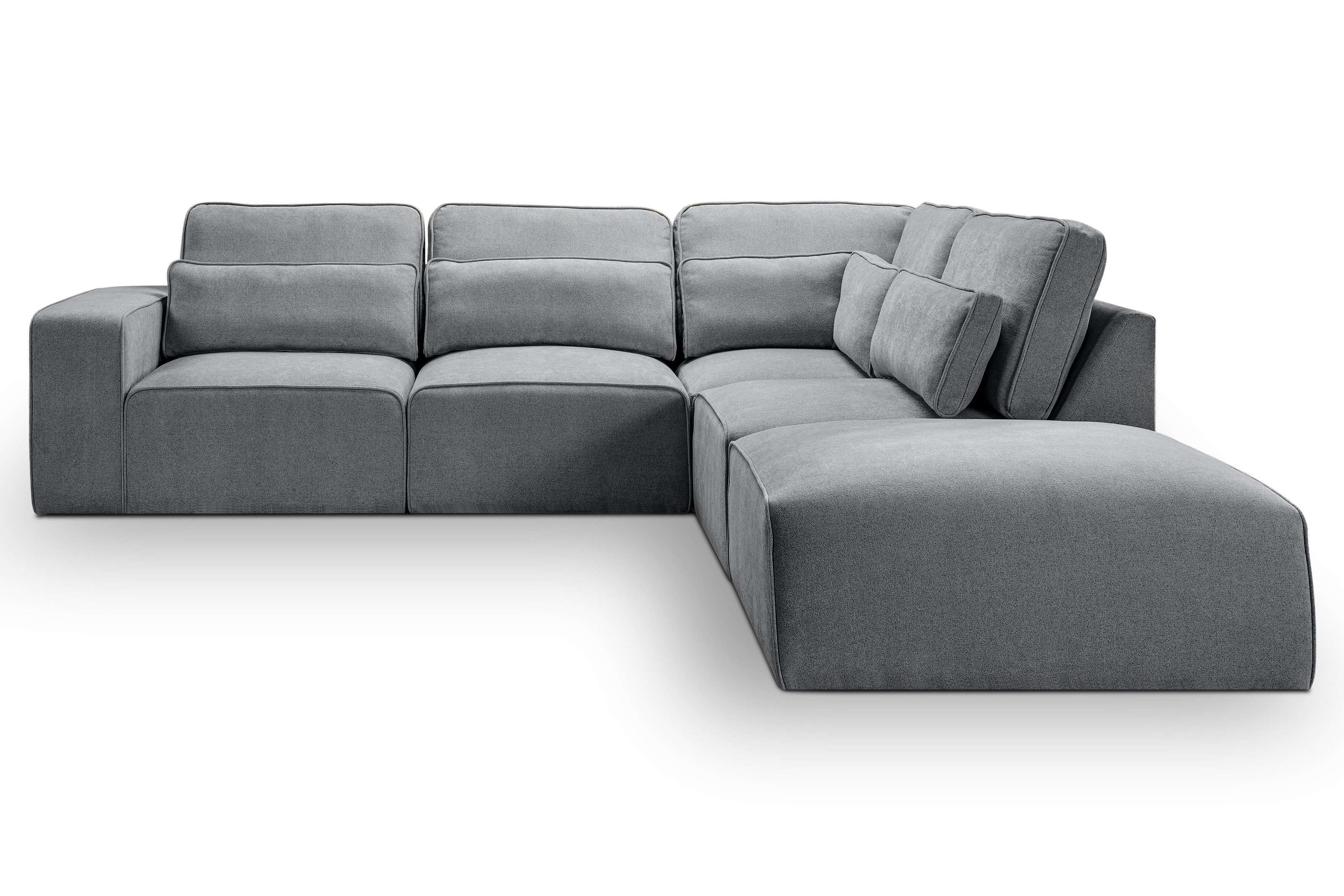freiraum Ecksofa Lux, in grau, Webstoff - 305x90x281cm (BxHxT)
