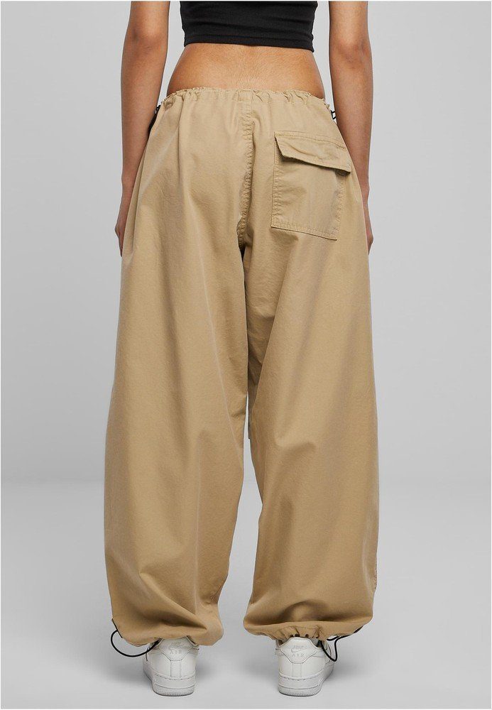 URBAN CLASSICS Stoffhose Ladies Cotton Parachute Pants