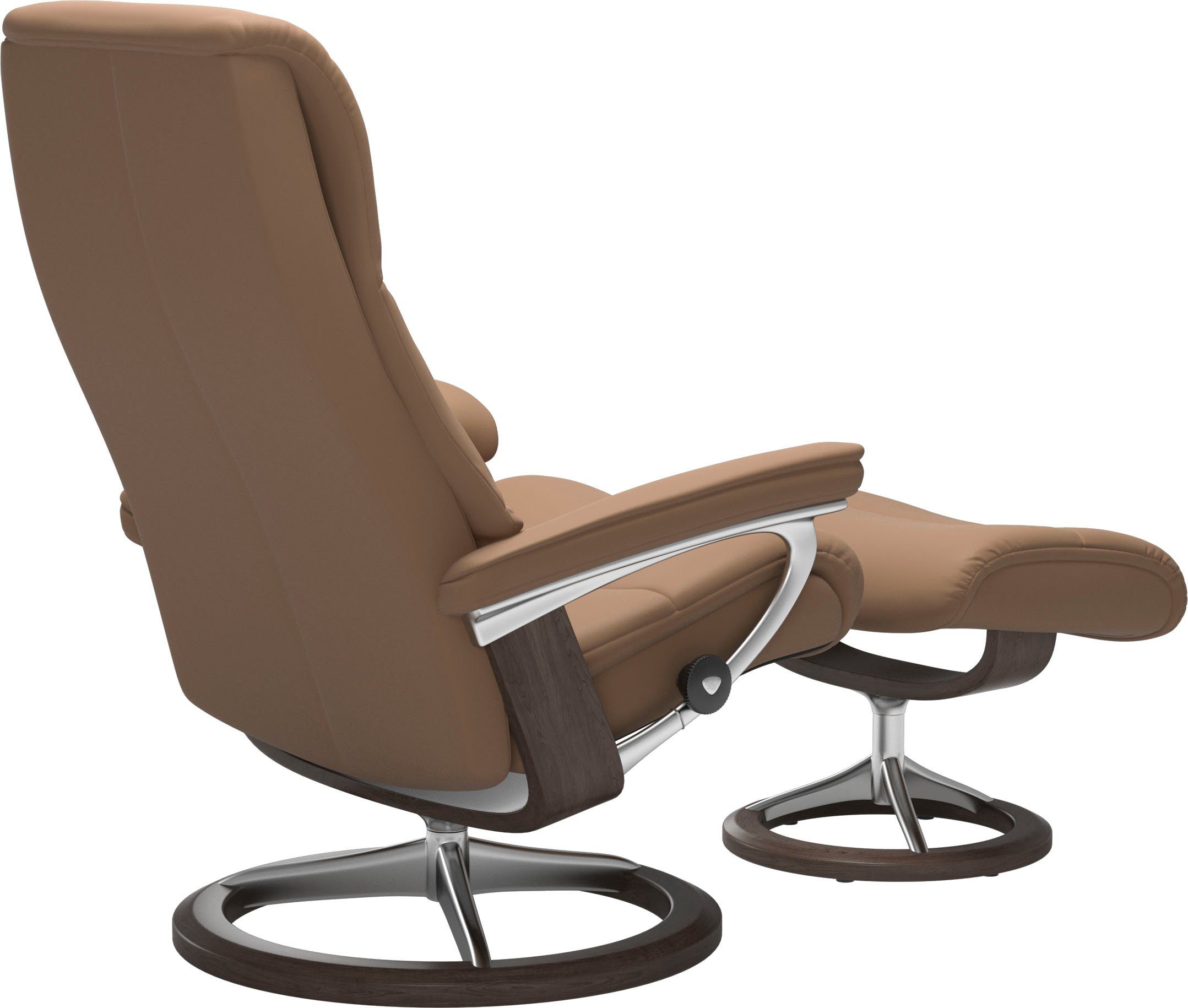 mit Größe S,Gestell Stressless® View, Base, Wenge Relaxsessel Signature
