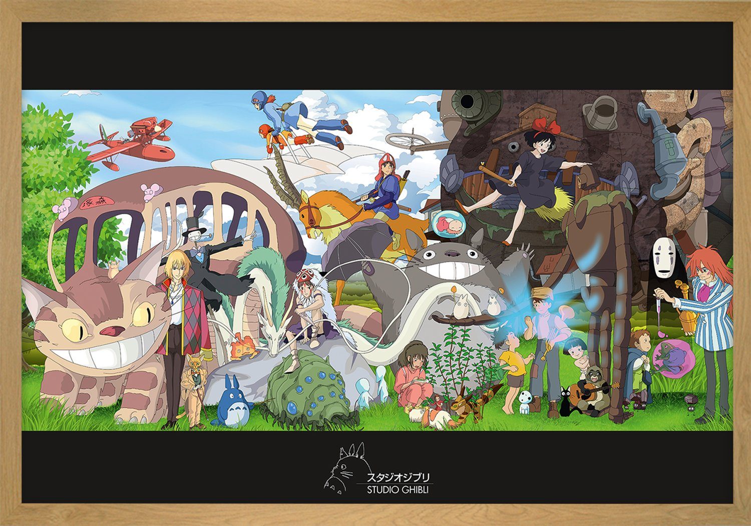 Close Up Poster Studio Ghibli Poster Collage 91,5 x 61 cm günstig online kaufen