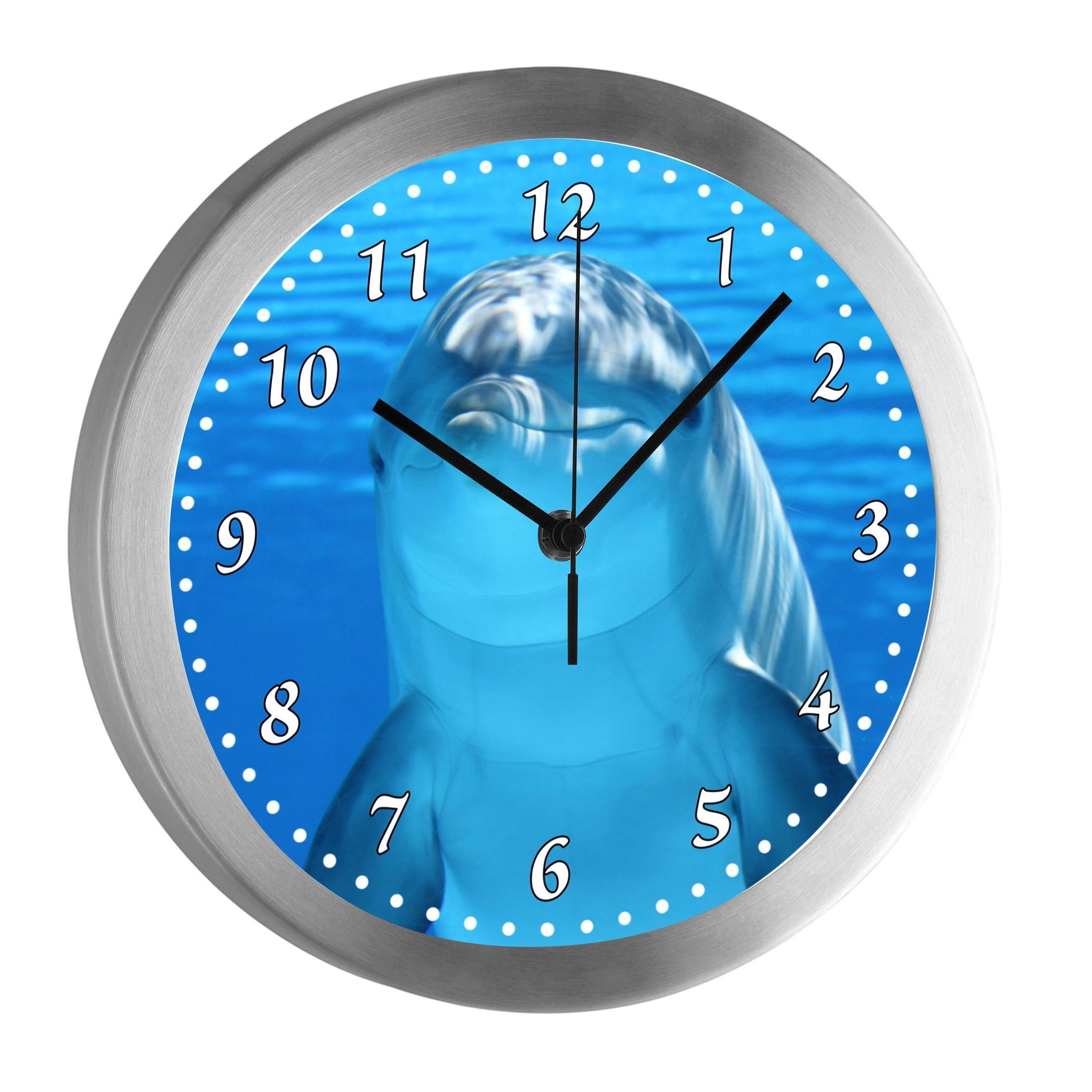 CreaDesign Funkwanduhr Funkuhr, Kinder Wanduhr, Kinderuhr, Kinderzimmer Del günstig online kaufen