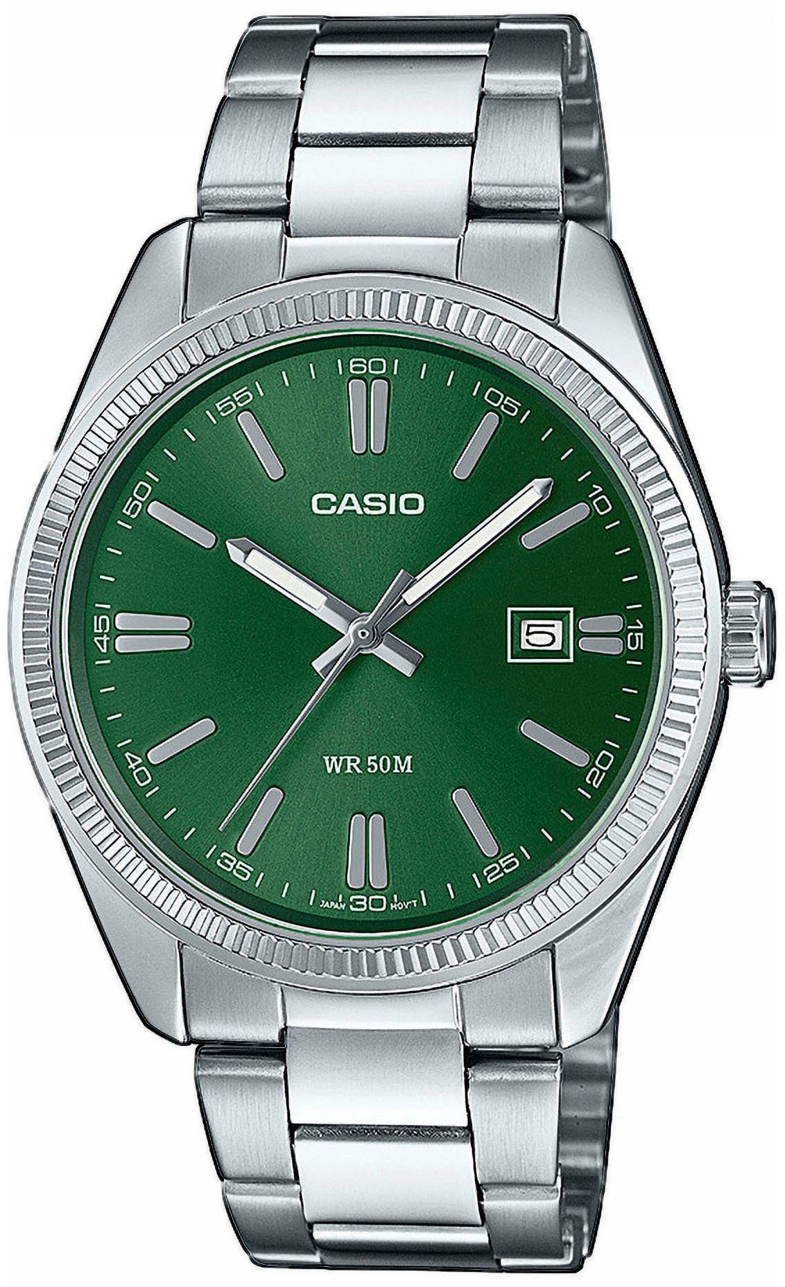 Grün Casio MTP-1302PD-3AVEF Quarzuhr Collection