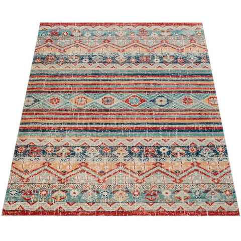 Teppich Mabella 492, Paco Home, rechteckig, Höhe: 4 mm, Flachgewebe, Orient-Optik, Vintage Design, In- und Outdoor geeignet