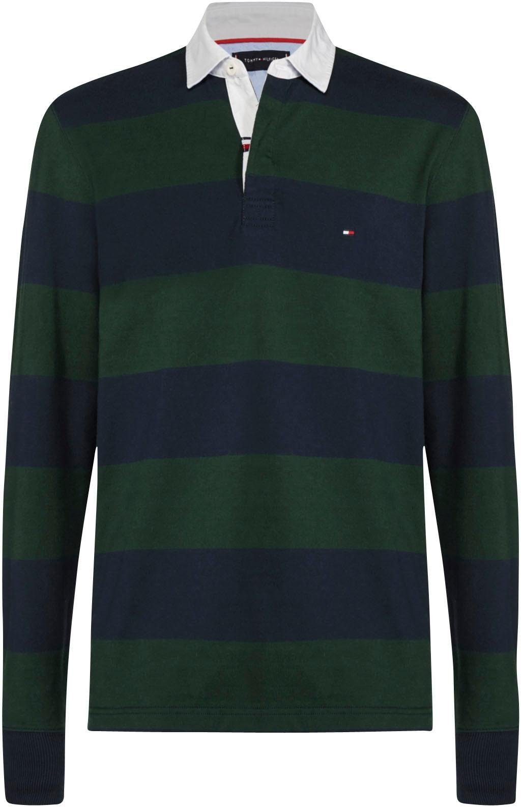TOMMY HILFIGER Rugbyshirt »ICONIC BLOCK STRIPE RUGBY« online kaufen OTTO