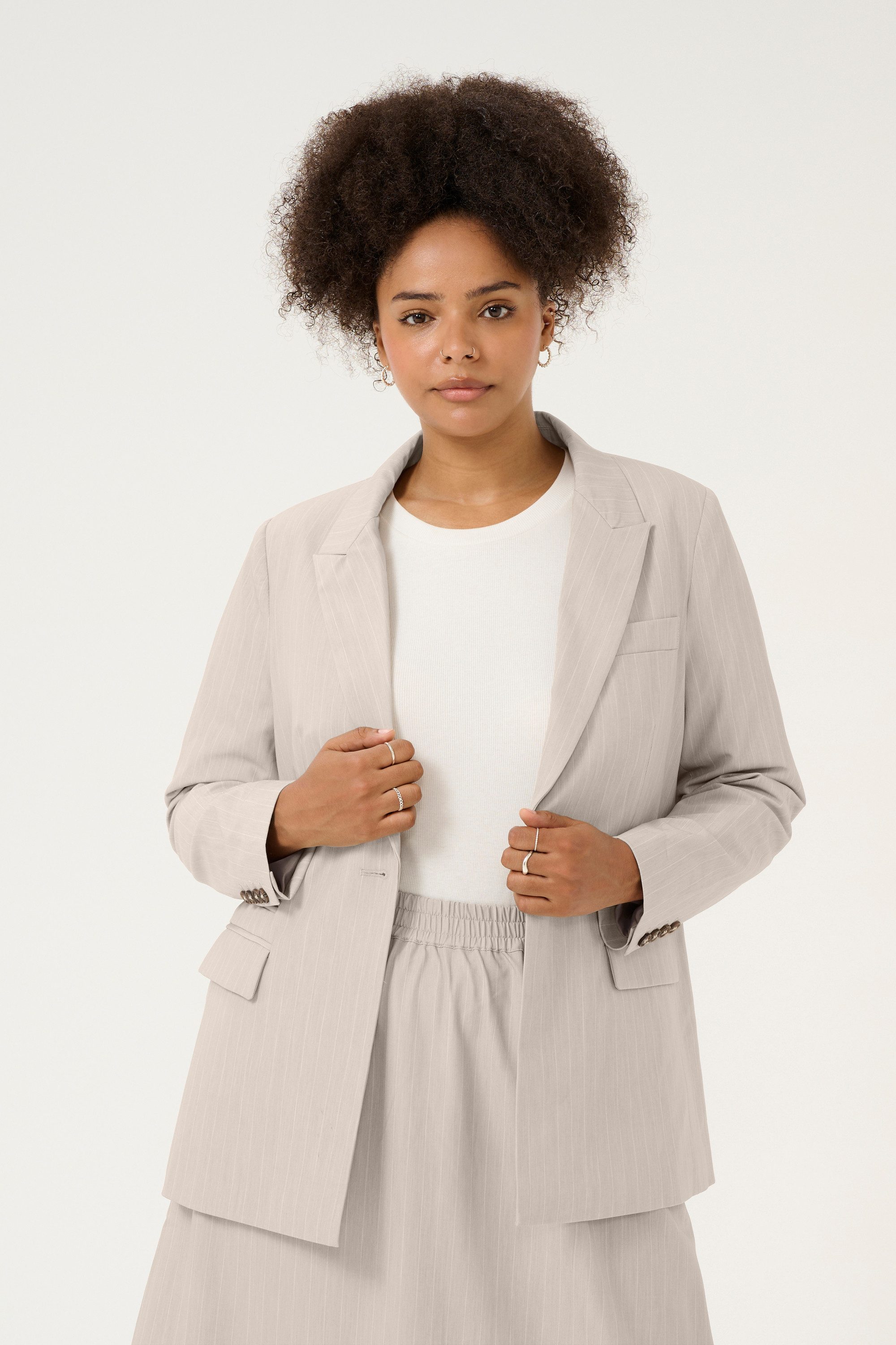 KAFFE Curve Anzug Anzug KCesta Große Größen