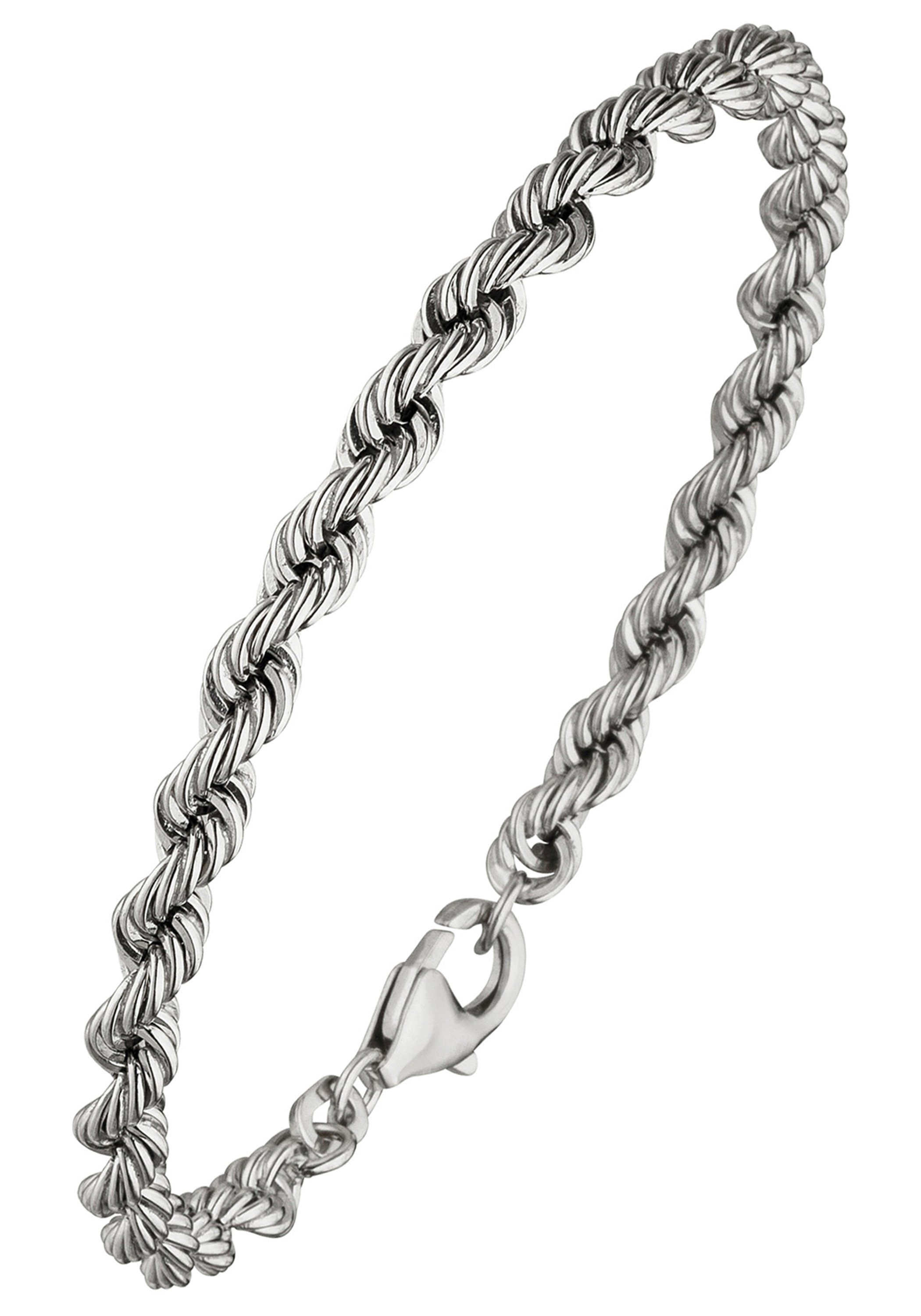925er Silber filigranes Armband Plättchen rhodiniert K907 