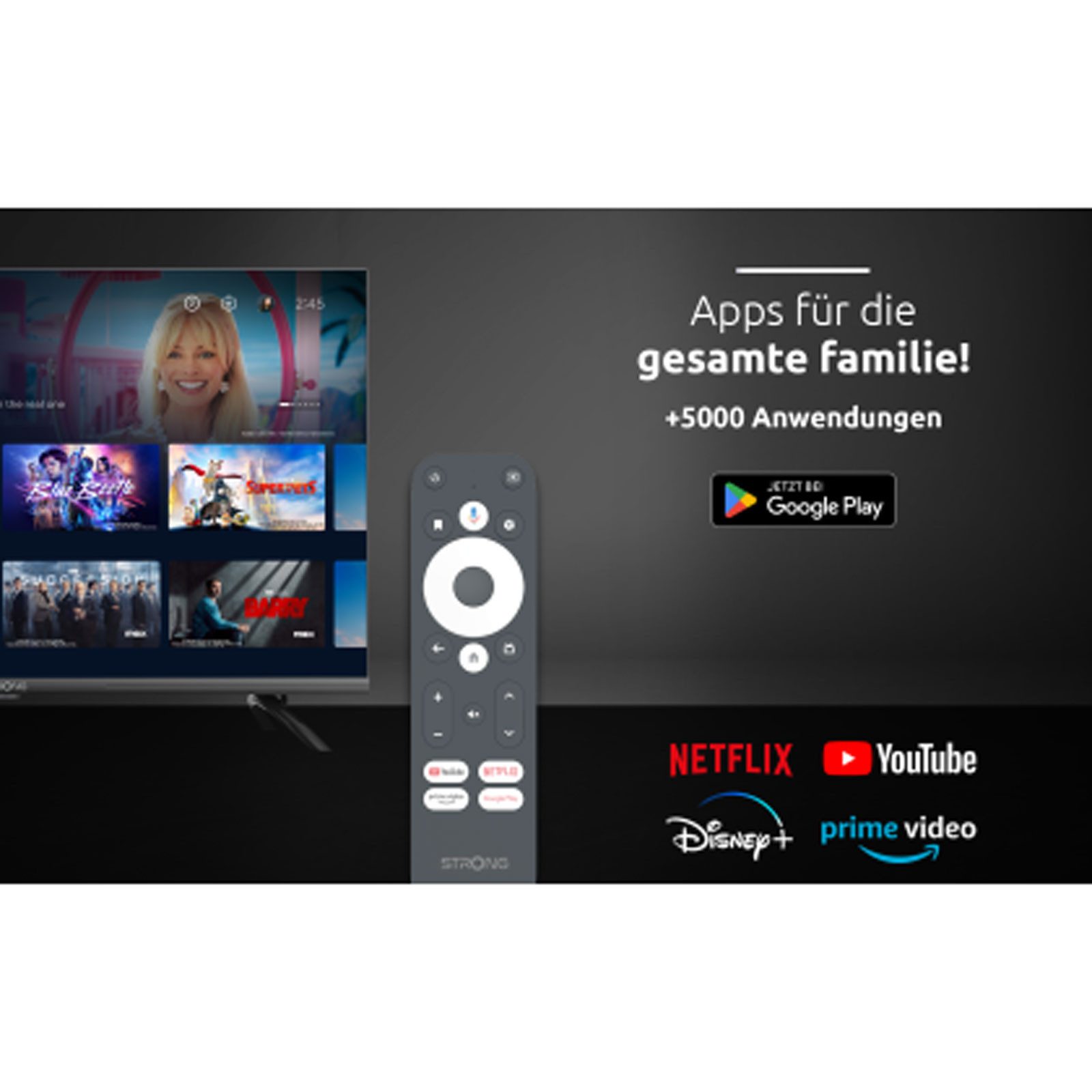 Strong Streaming Boxen Leap UNA Ultimate Android