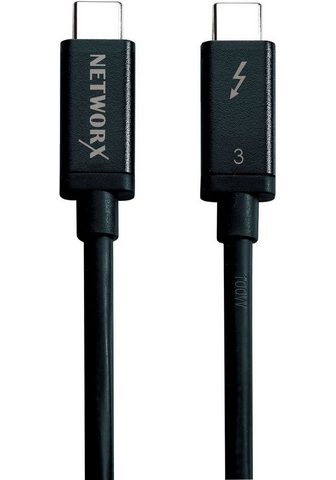 NETWORX Adapter »Thunderbolt 3 Passivkab...