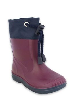 Beck Kleinkinder Regenstiefel Basic mit Warmfutter, Gummistiefel (für Jungen und Mädchen, für warme Füße bei Nässe und Kälte) wasserdicht, mit Kurzschaft-> ideal für kleinere Kinder