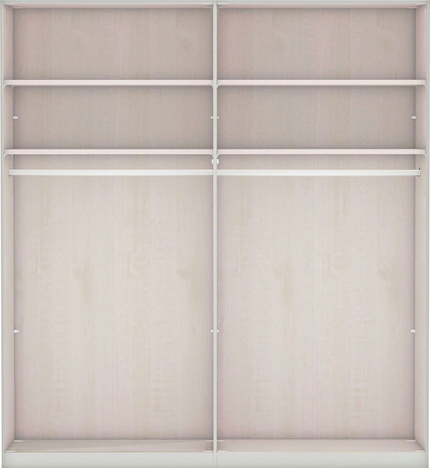 WIEMANN Kleiderschrank Göteborg, Kleiderschrank, Schrank, Wäscheschrank (4 Breiten, MADE IN GERMANY) inkl. Türendämpfung, langlebige Qualität, viel Stauraum – Bild 4 von 5