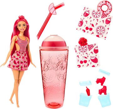 Barbie Anziehpuppe Pop! Reveal, Fruit, Wassermelonendesign, mit Farbwechsel